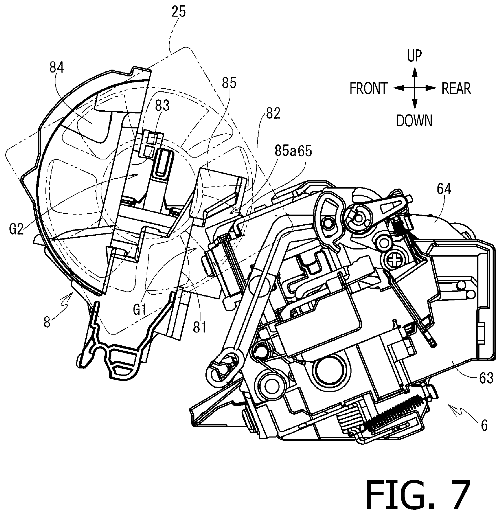 Patent US12326687 Figure 7 – Image forming apparatus