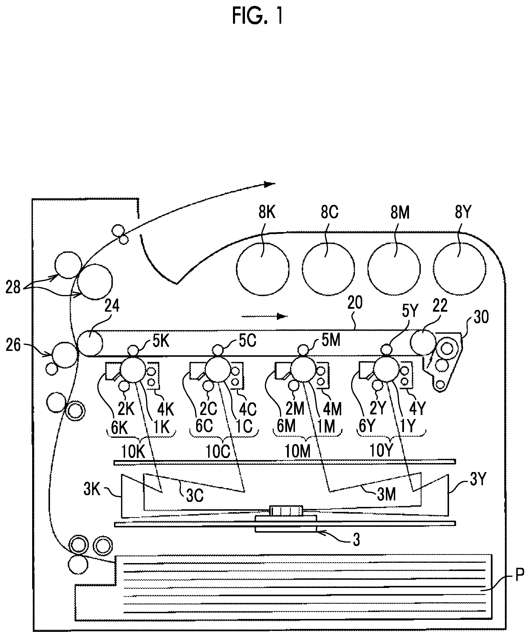 Patent US12326692 Figure 1 – Electrostatic charge image developing toner, electrostatic charge image developer, and toner cartridge