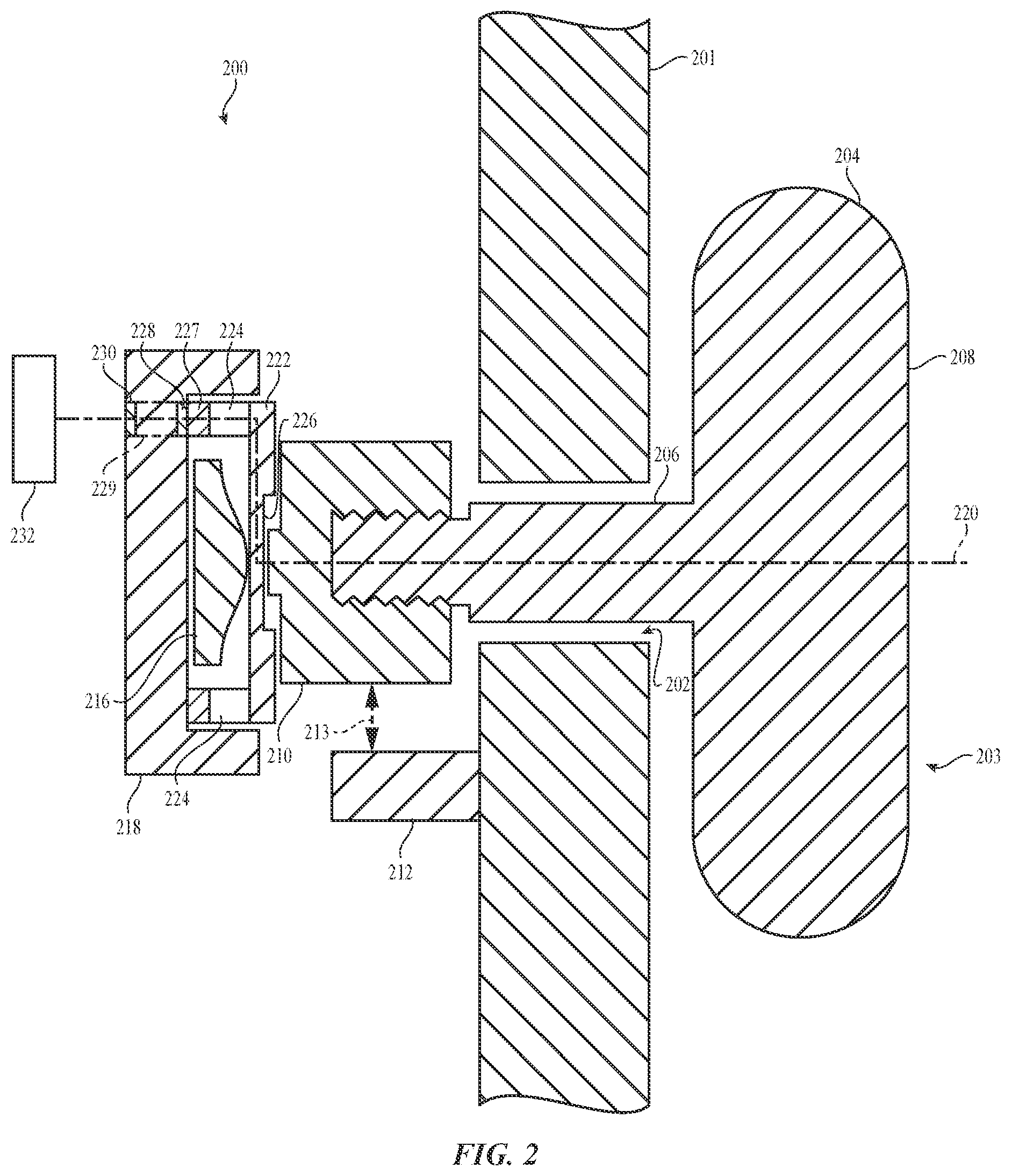 Patent US12326697 Figure 2 – Crown assembly for an electronic watch
