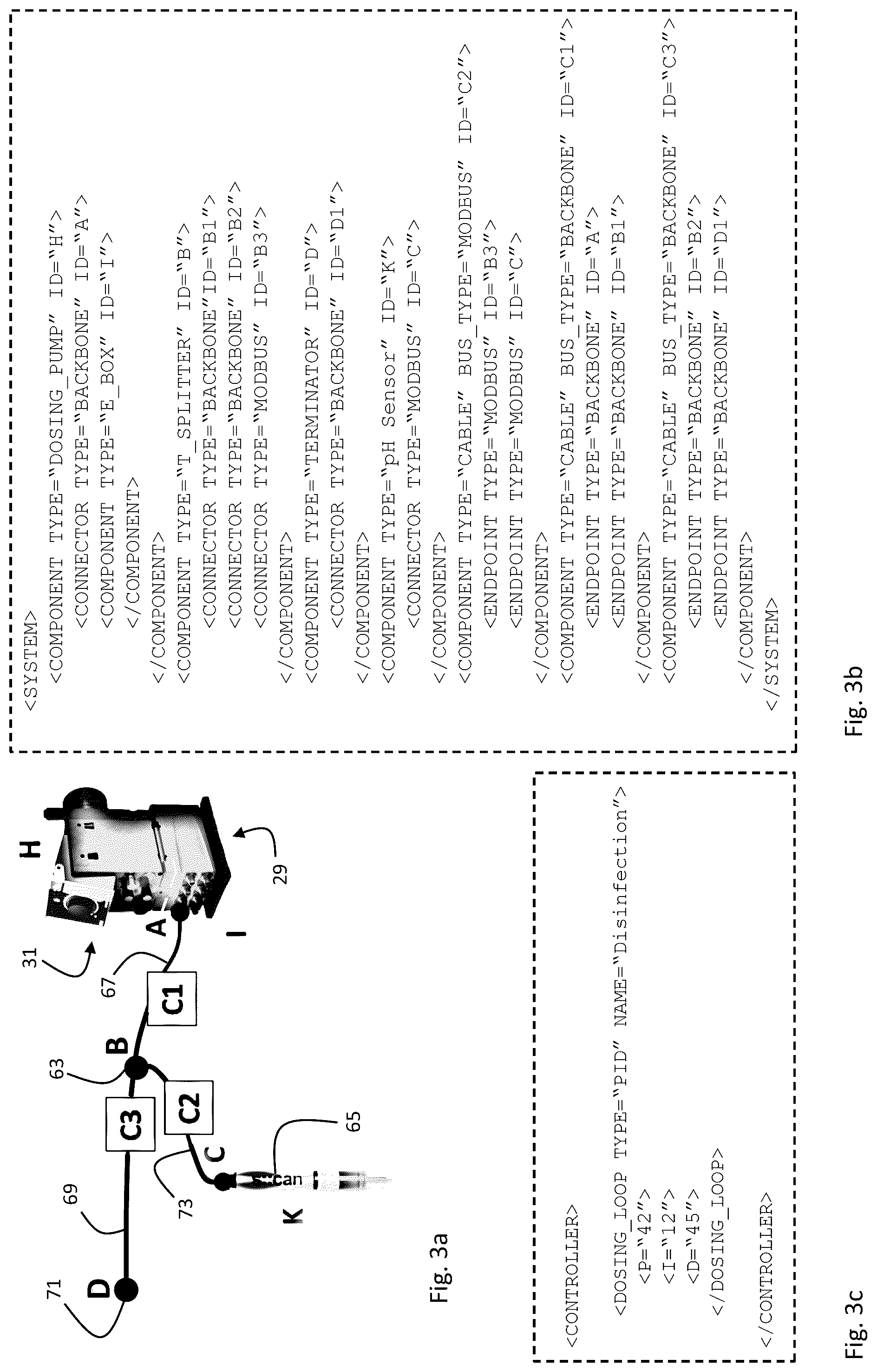 Patent US12326706 Figure 3 – Method and system for defining and configuring a hardware setup of a fluid processing system