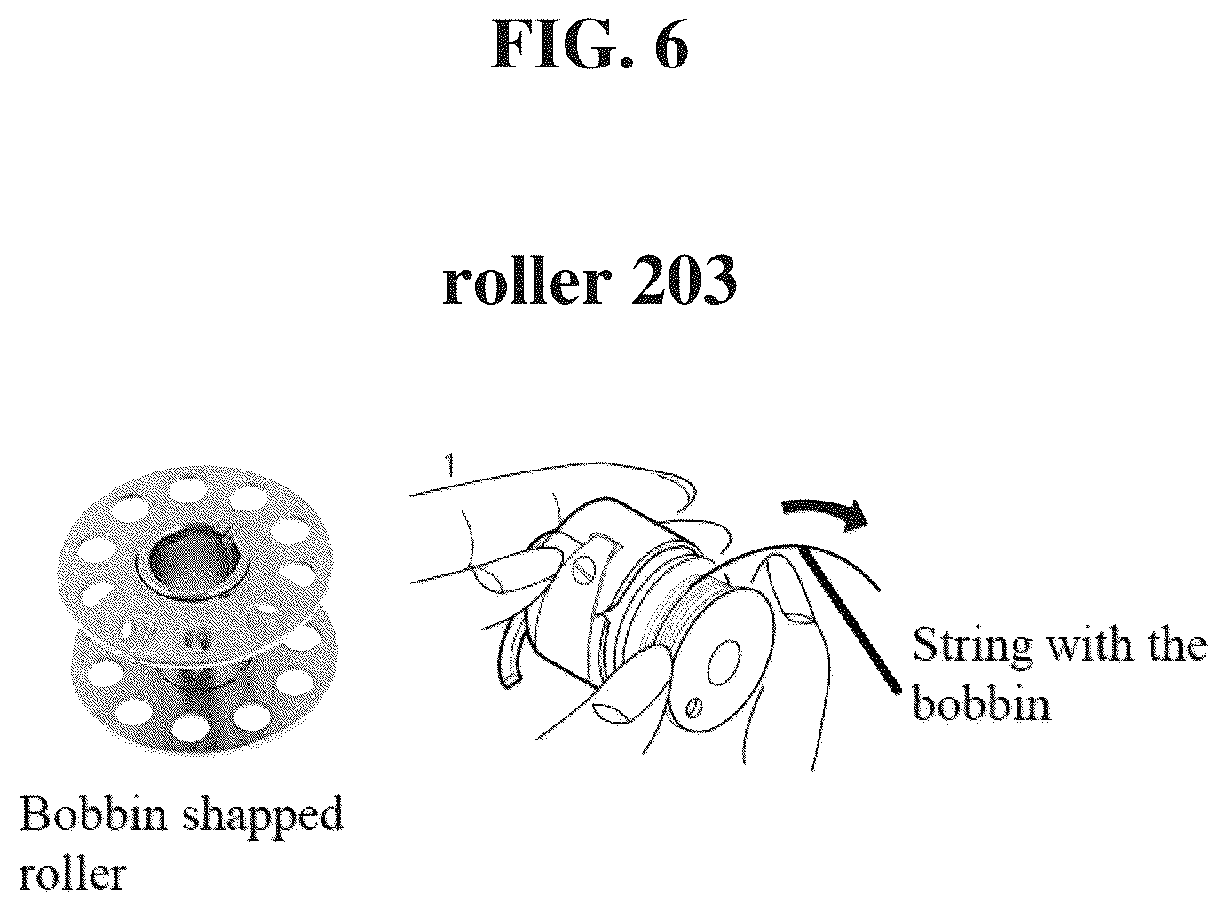Patent US12326710 Figure 5 – Creating string-based force component from different directions during overhang three-dimensional printing