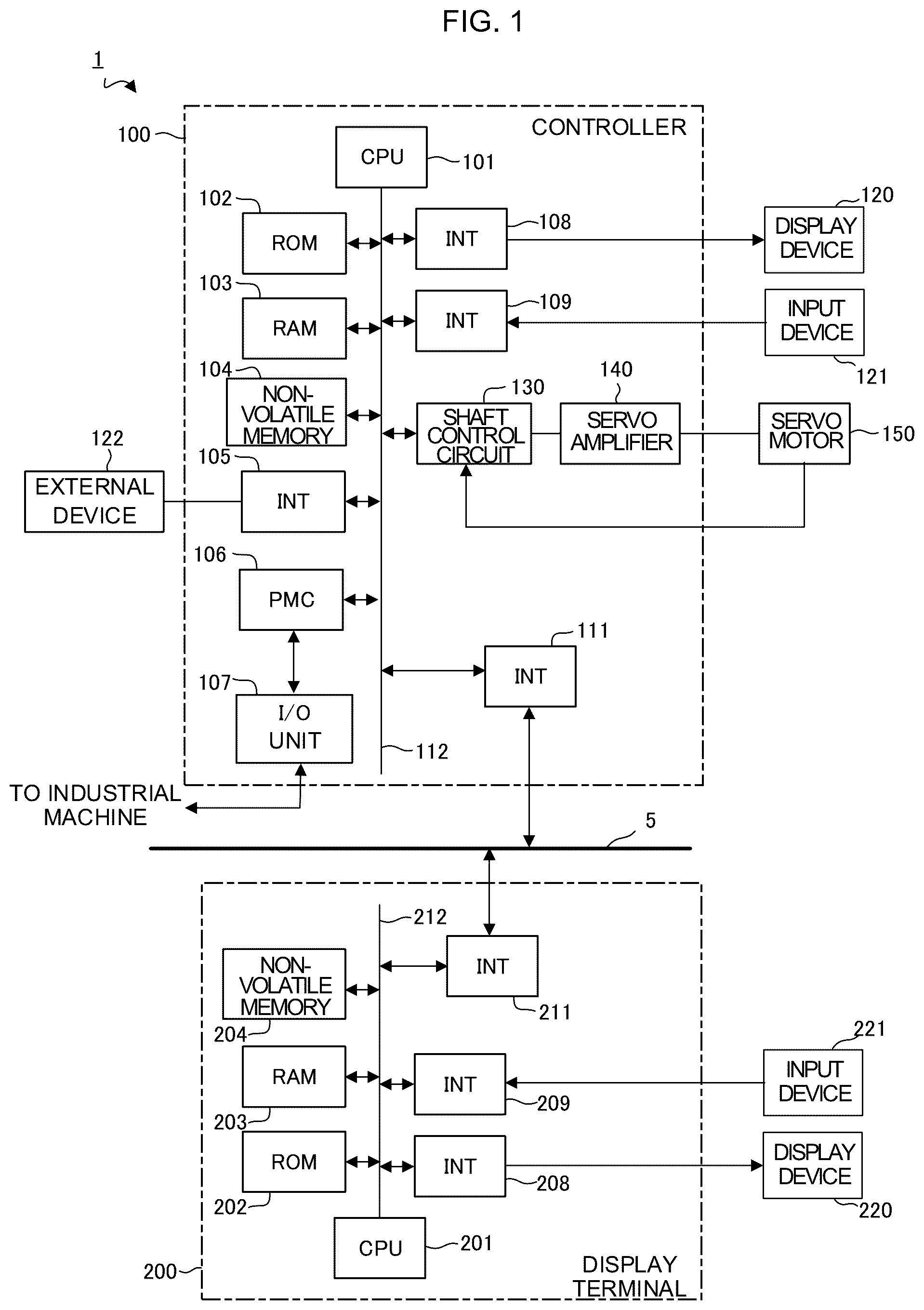 Patent US12326712 Figure 1 – Control system