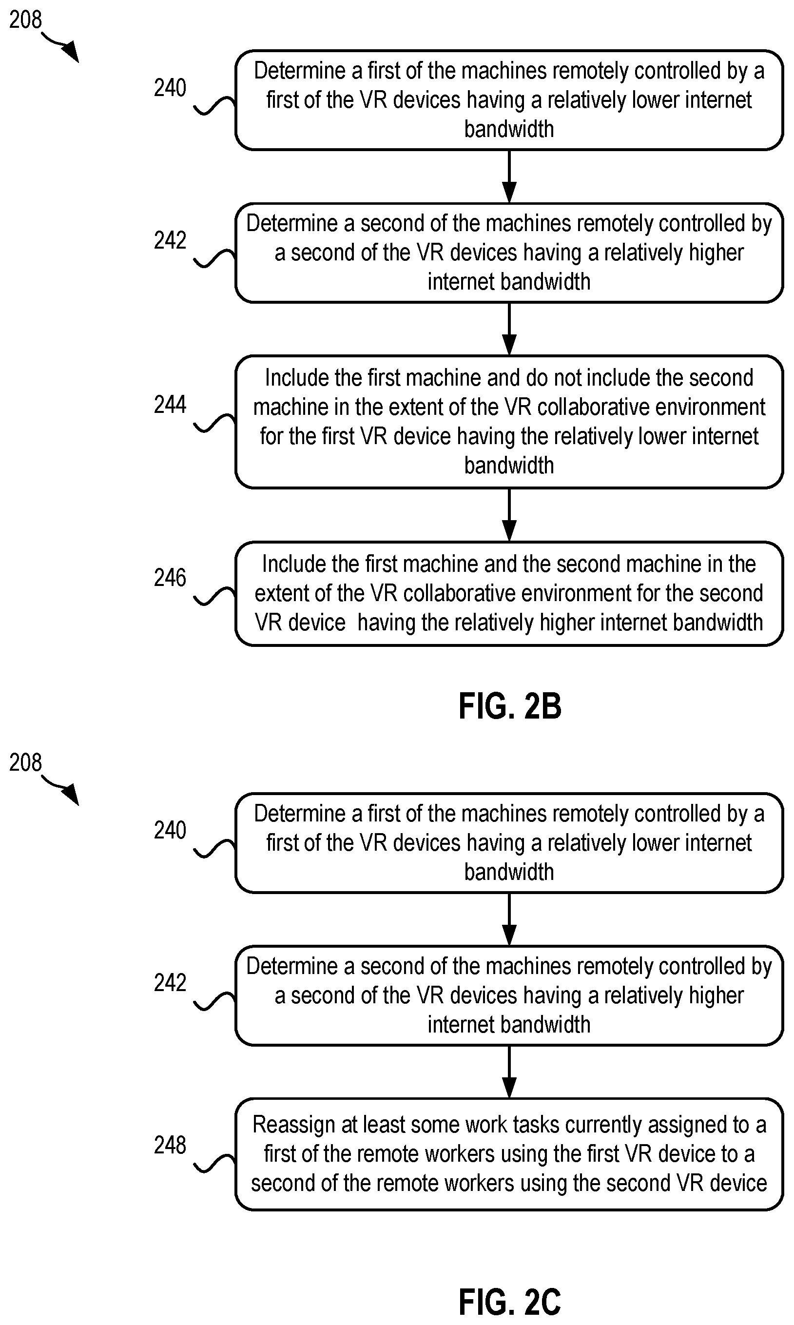 Patent US12326723 Figure 5 – Determination of extents of a virtual reality (VR) environment to display on a VR device