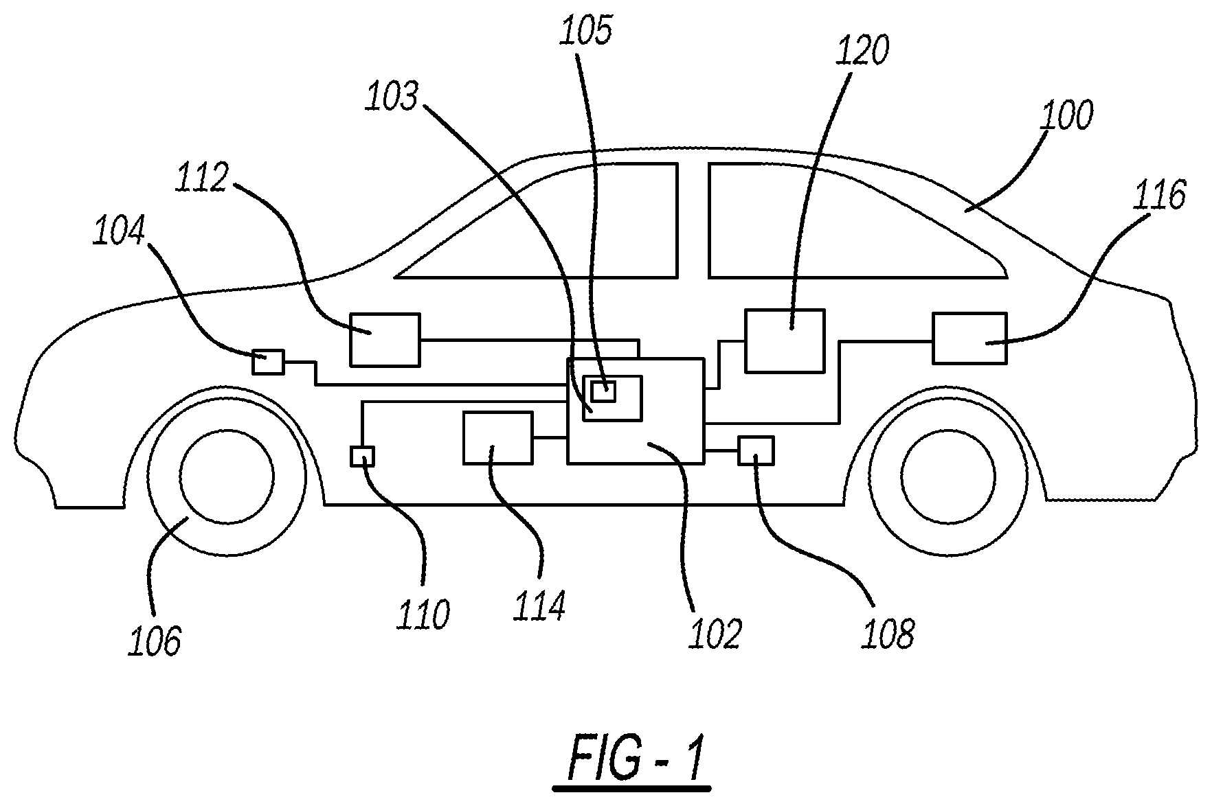 Patent US12326728 Figure 1 – System and method to control the velocity and heading of a vehicle based on preview information