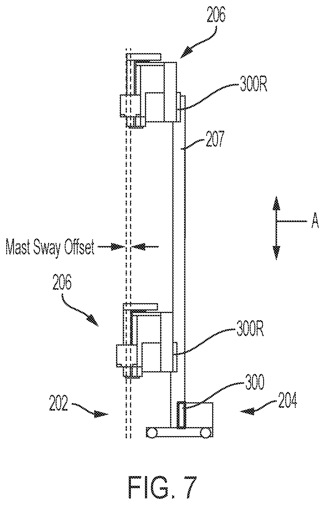 Patent US12326733 Figure 8 – Systems and methods for out of aisle localization and vehicle position calibration using rack leg identification