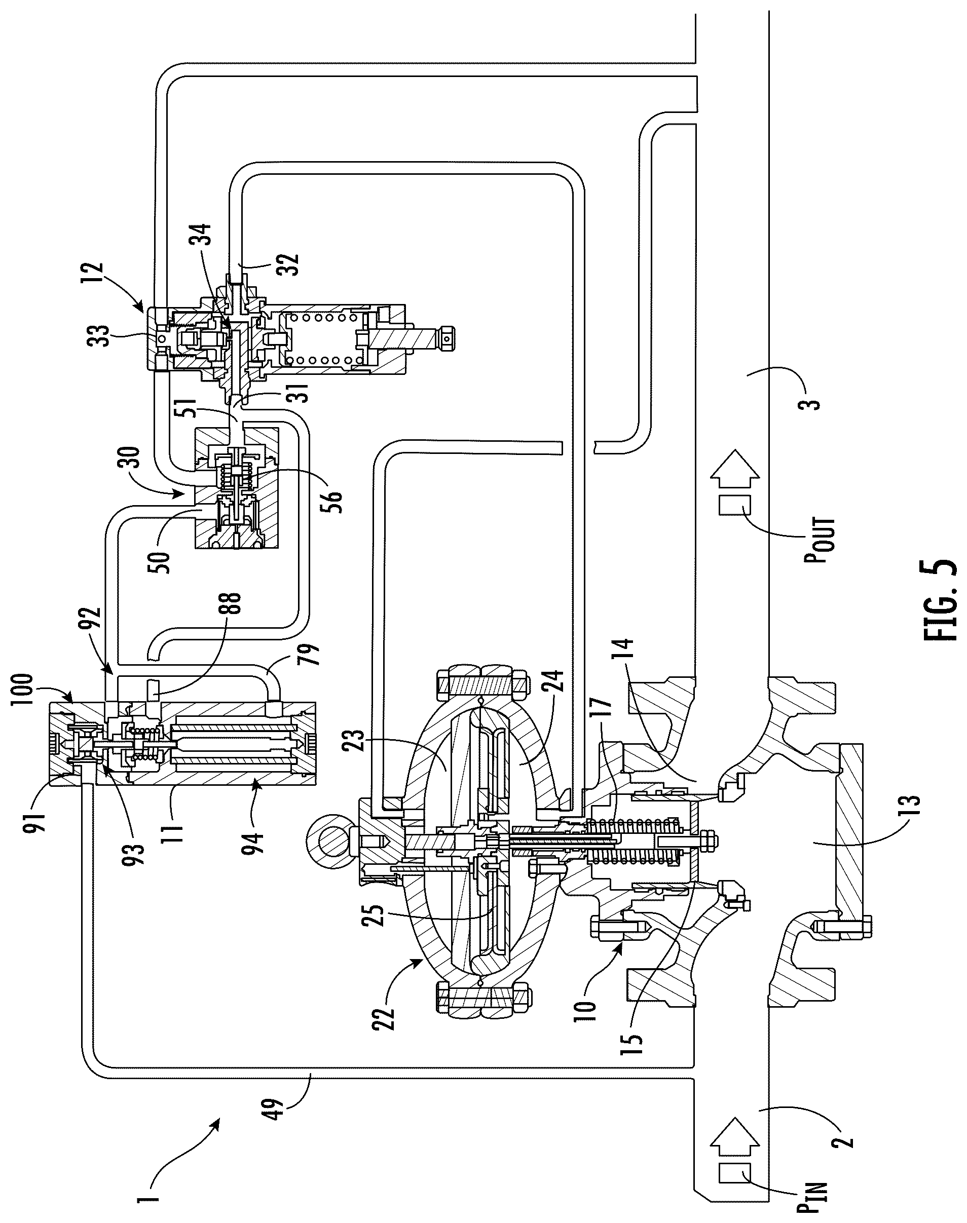 Patent US12326740 Figure 5 – Gas regulator
