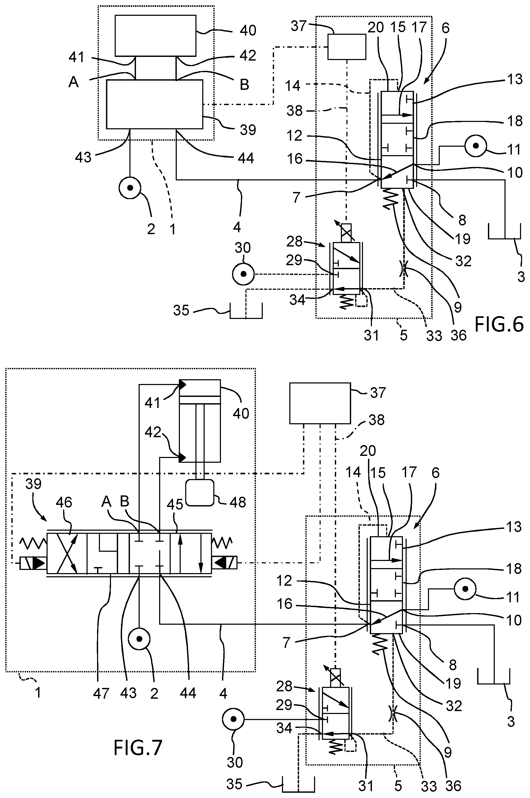 Patent US12326741 Figure 5 – Counter pressure valve arrangement