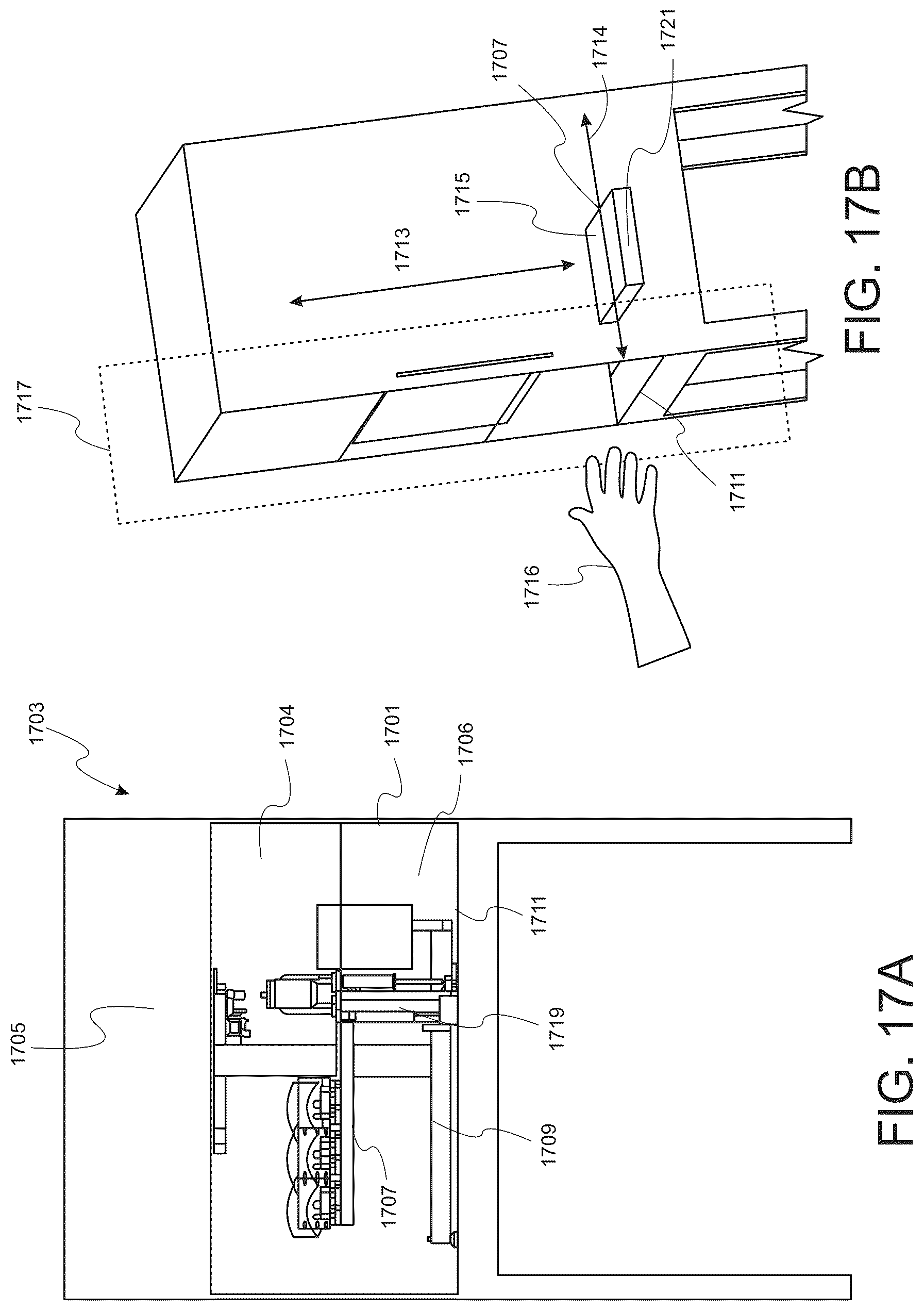 Patent US12326744 Figure 18 – Robotic pharmaceutical preparation system having a movable platform