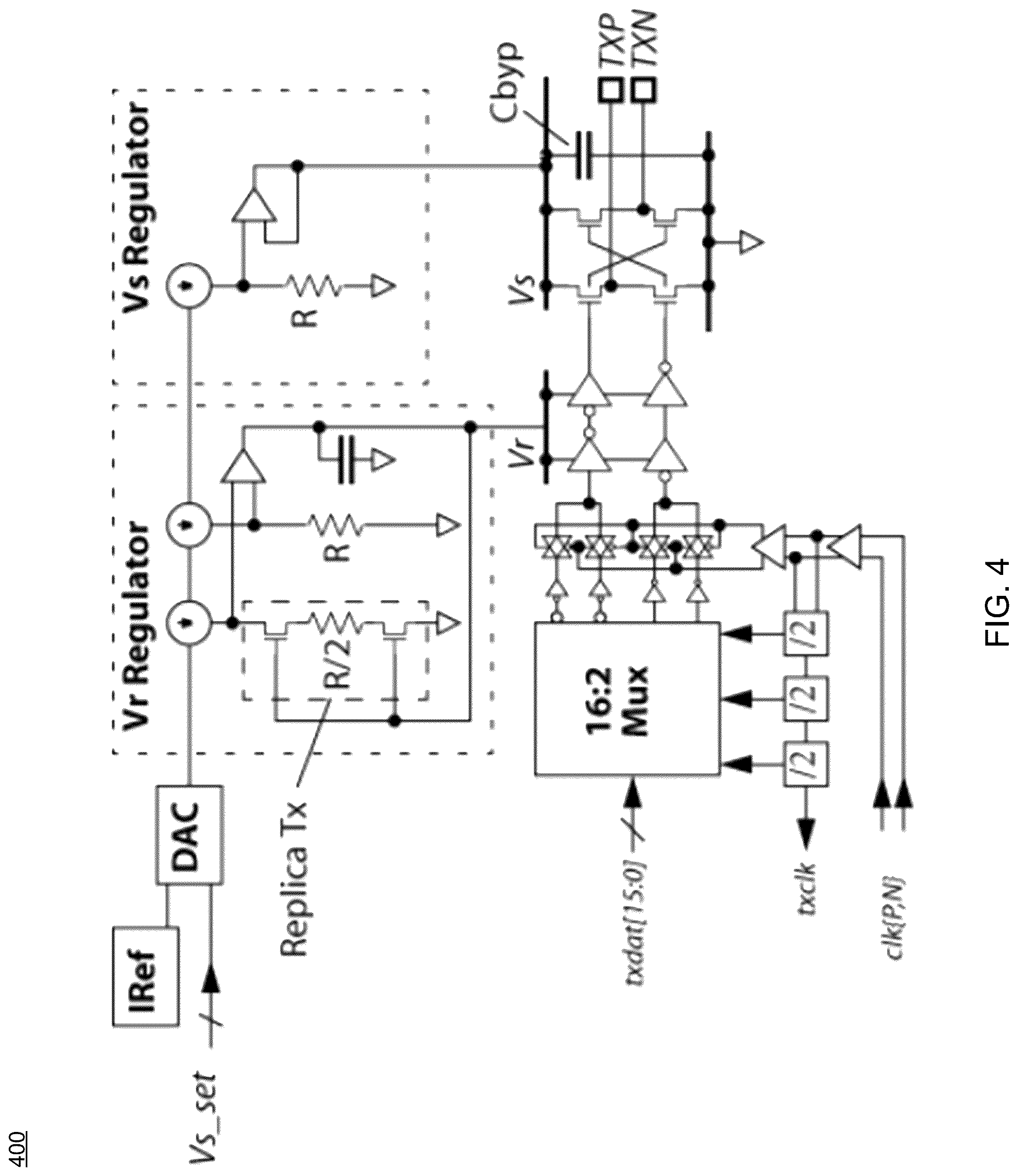 Patent US12326747 Figure 4 – Dual-mode low dropout regulator with fast transient switching between modes
