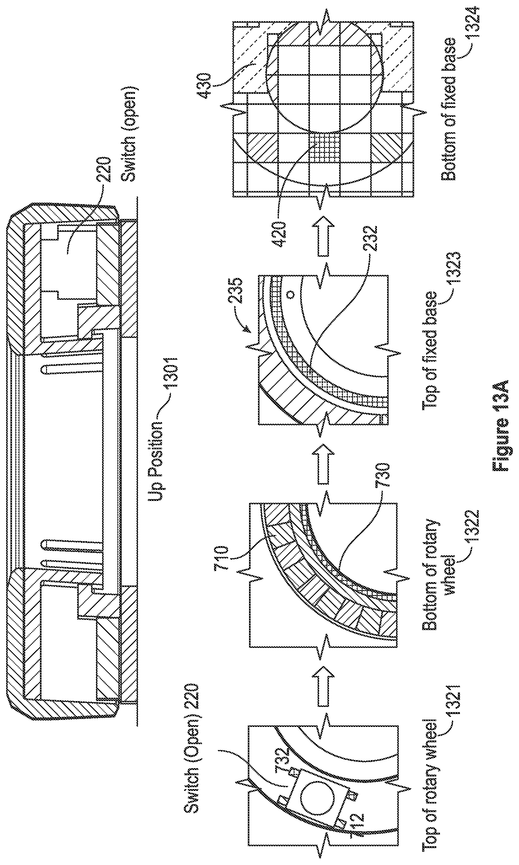 Patent US12326750 Figure 14 – Capacitive knob sensing system and method using transparent sensing