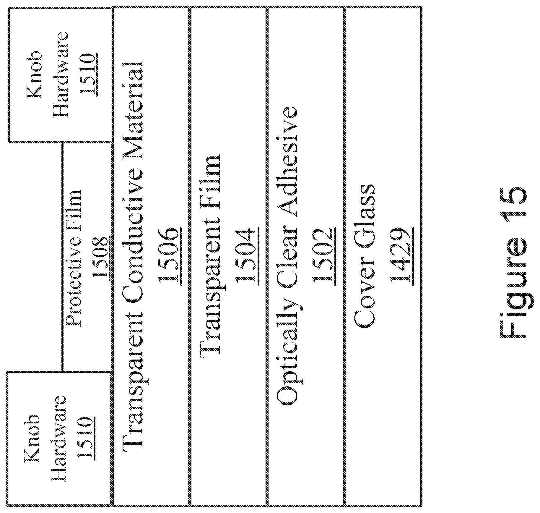 Patent US12326750 Figure 17 – Capacitive knob sensing system and method using transparent sensing