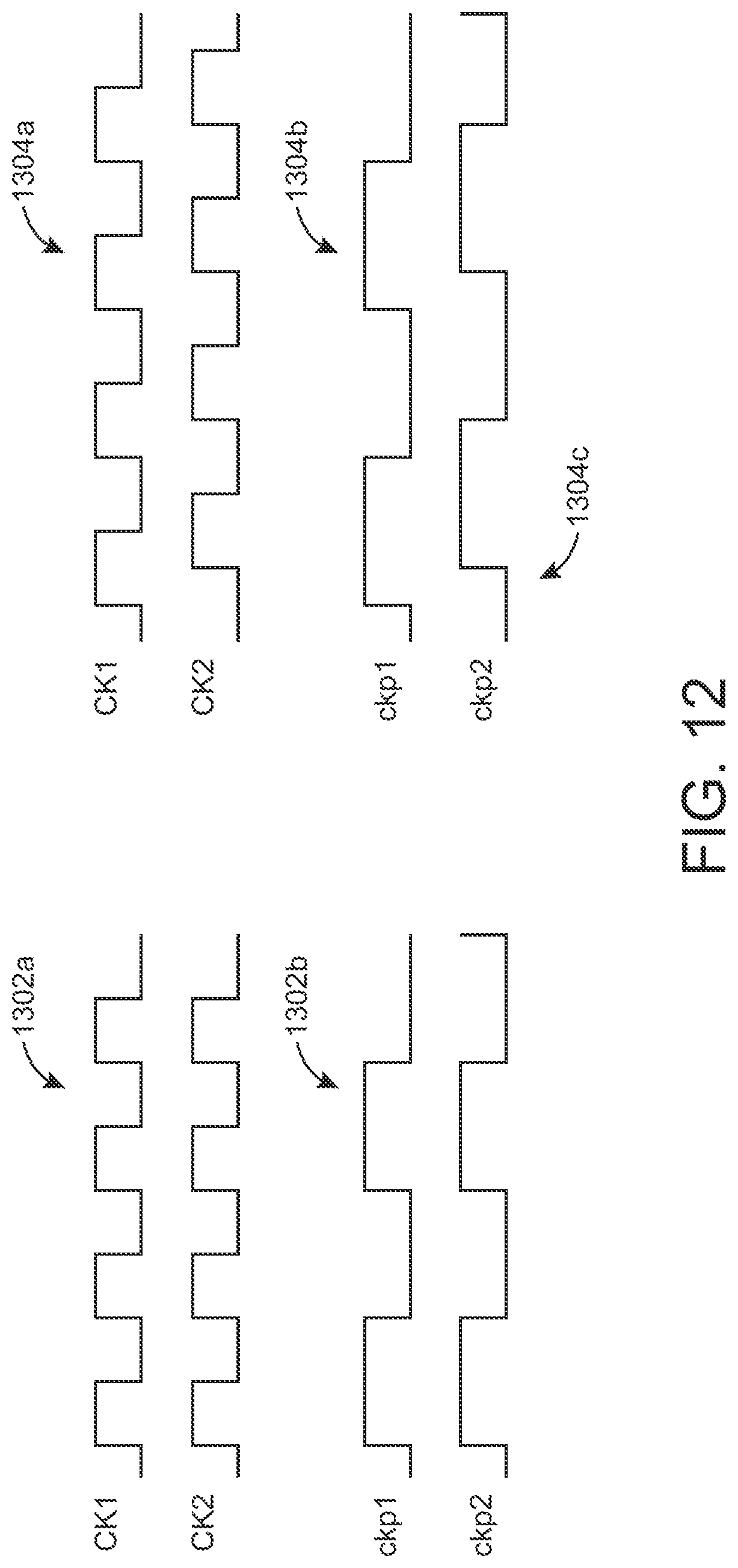 Patent US12326752 Figure 15 – Synchronization of multiple clock dividers by using lower-frequency clocks and slipping cycles