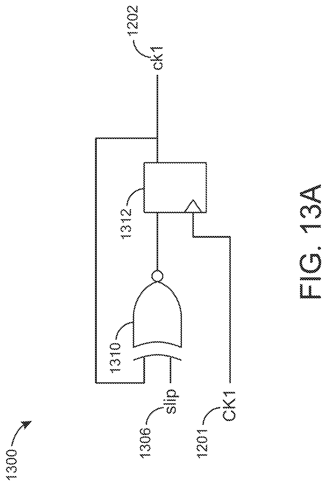 Patent US12326752 Figure 16 – Synchronization of multiple clock dividers by using lower-frequency clocks and slipping cycles