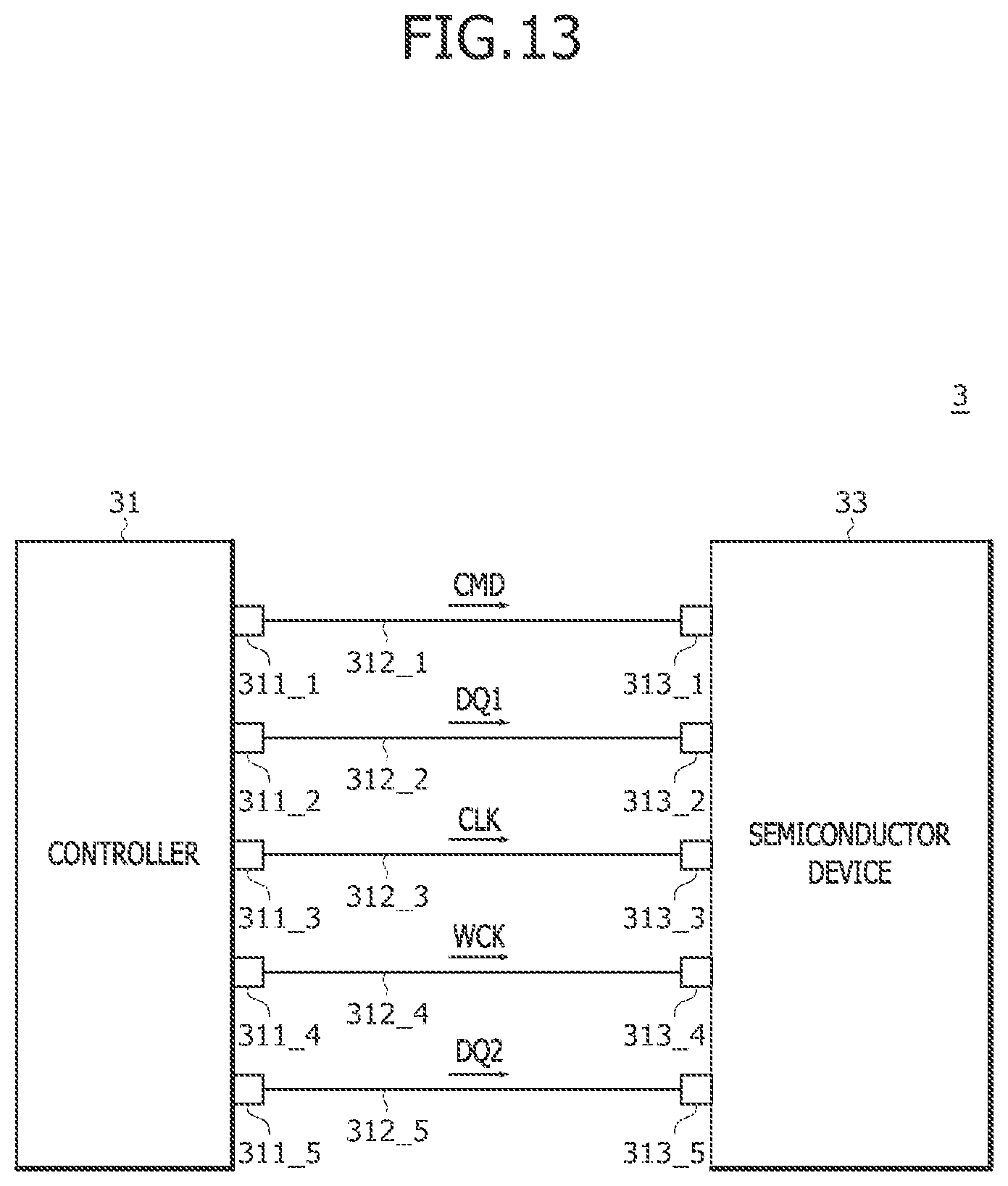 Patent US12326753 Figure 13 – Semiconductor devices and semiconductor systems related to synchronization between clocks