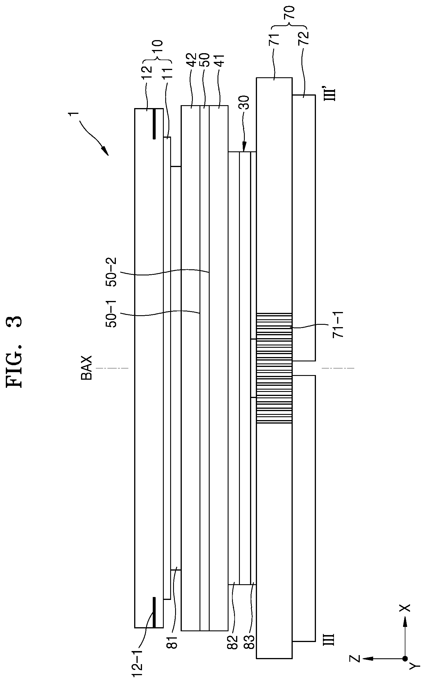 Patent US12326754 Figure 3 – Digitizer and display apparatus including the same