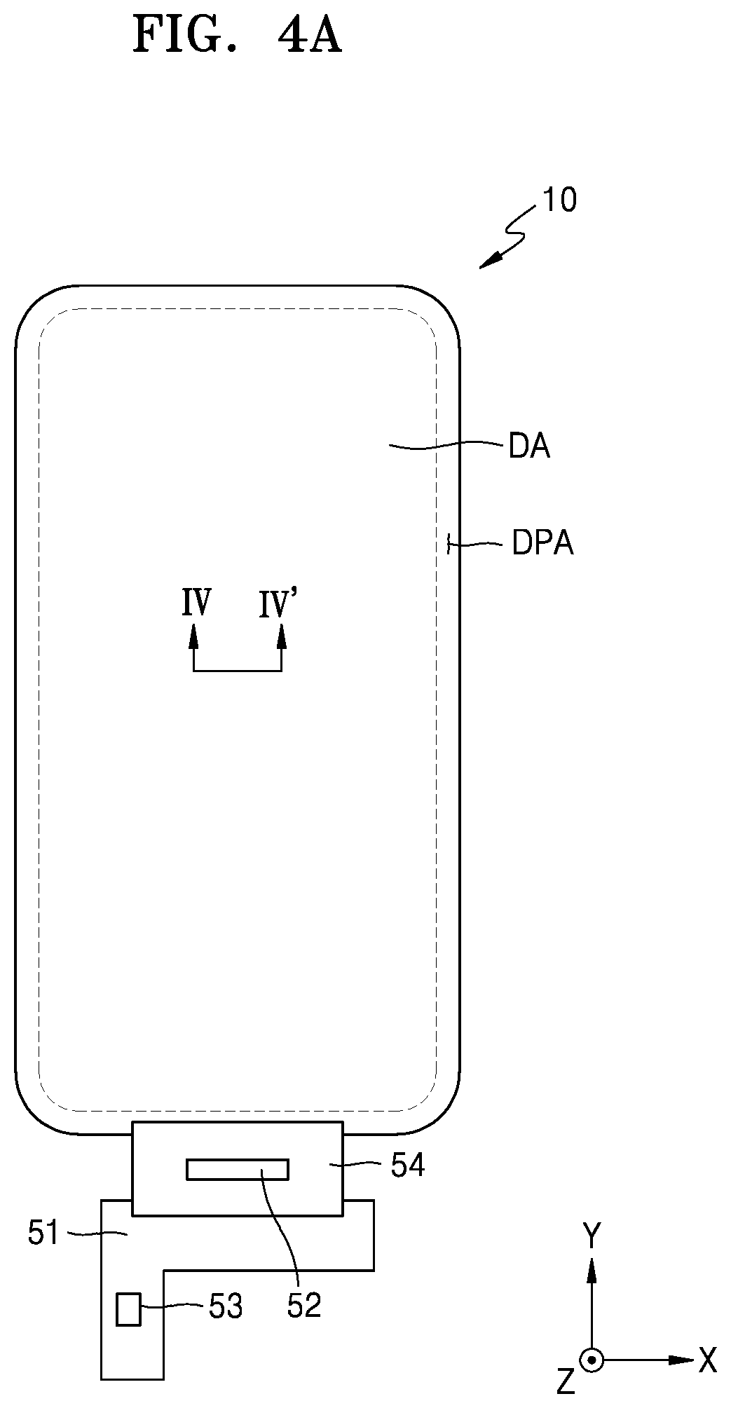 Patent US12326754 Figure 4 – Digitizer and display apparatus including the same