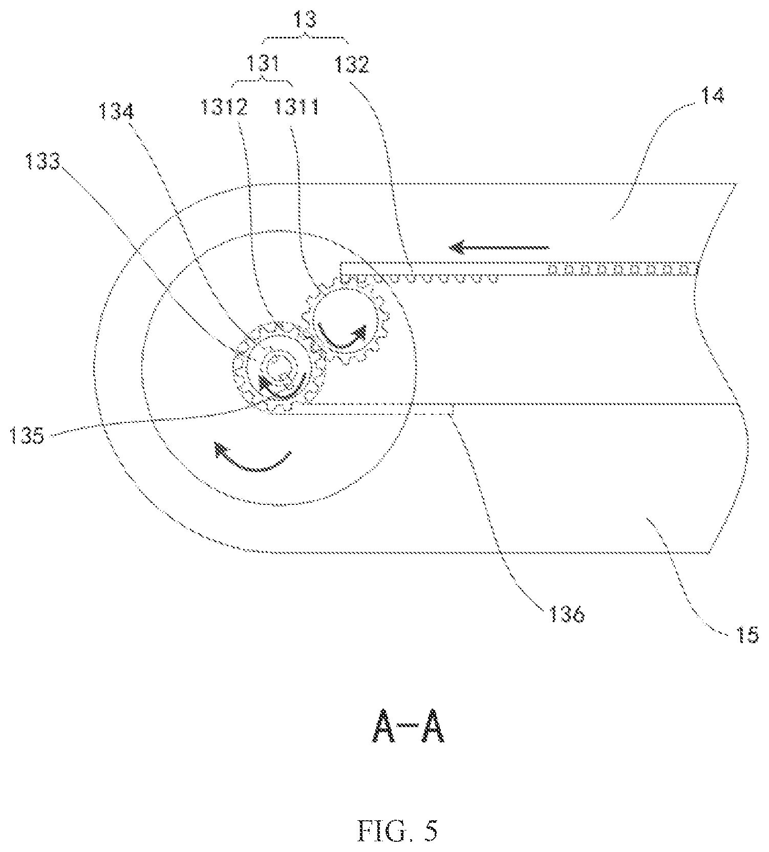 Patent US12326755 Figure 5 – Display module and electronic device