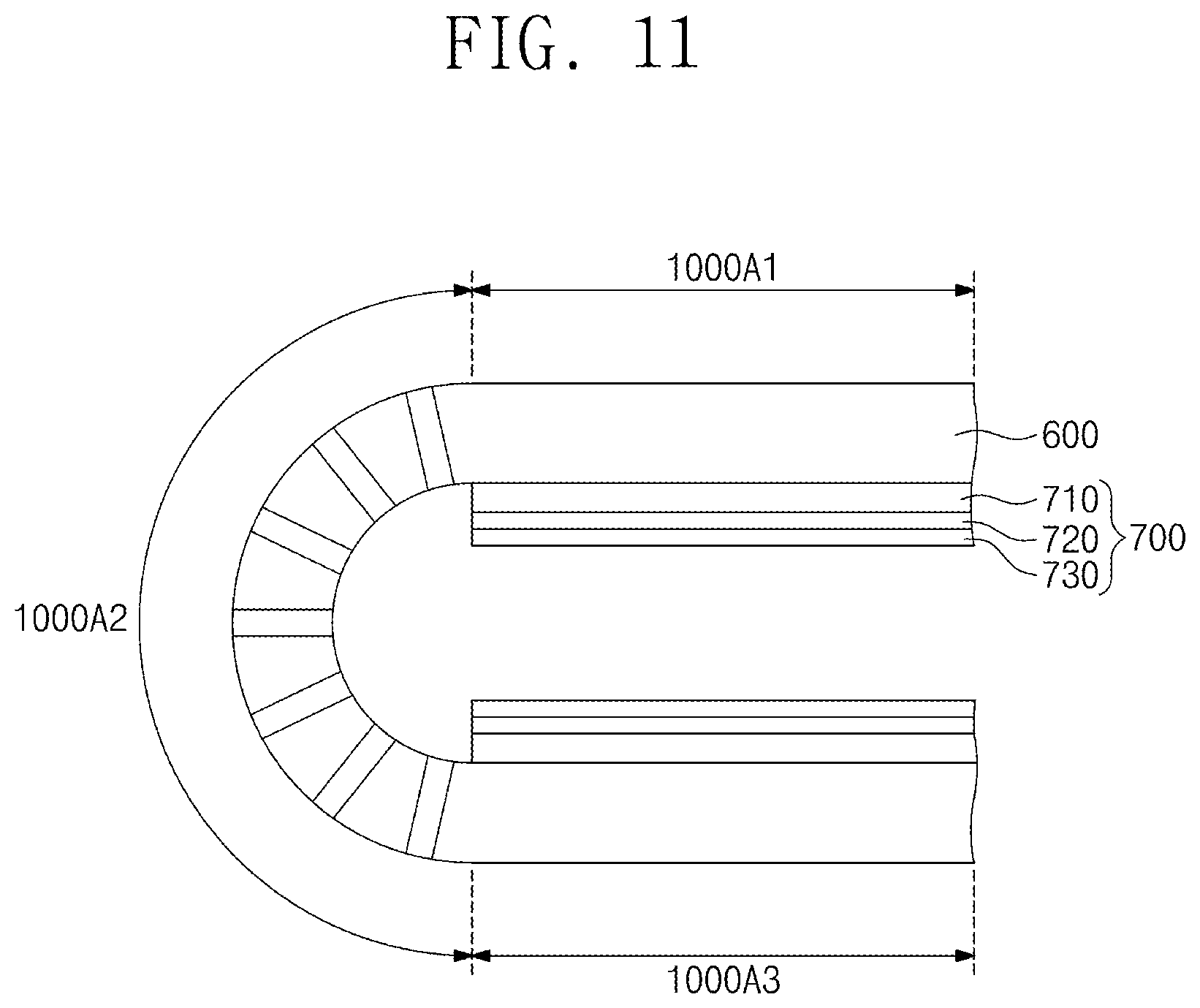 Patent US12326756 Figure 11 – Display device