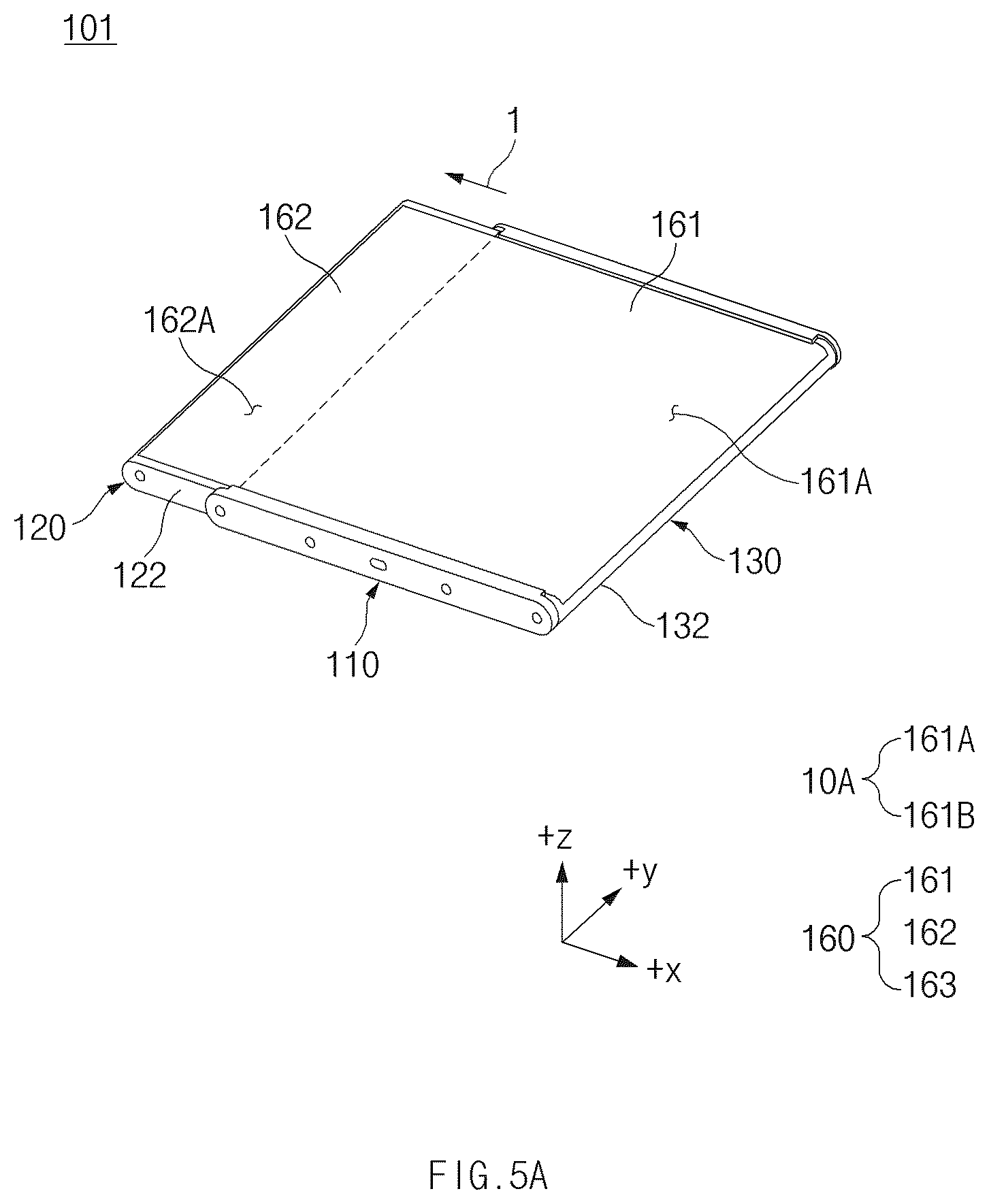 Patent US12326757 Figure 8 – Electronic device comprising expandable display, and method for controlling screen of electronic device