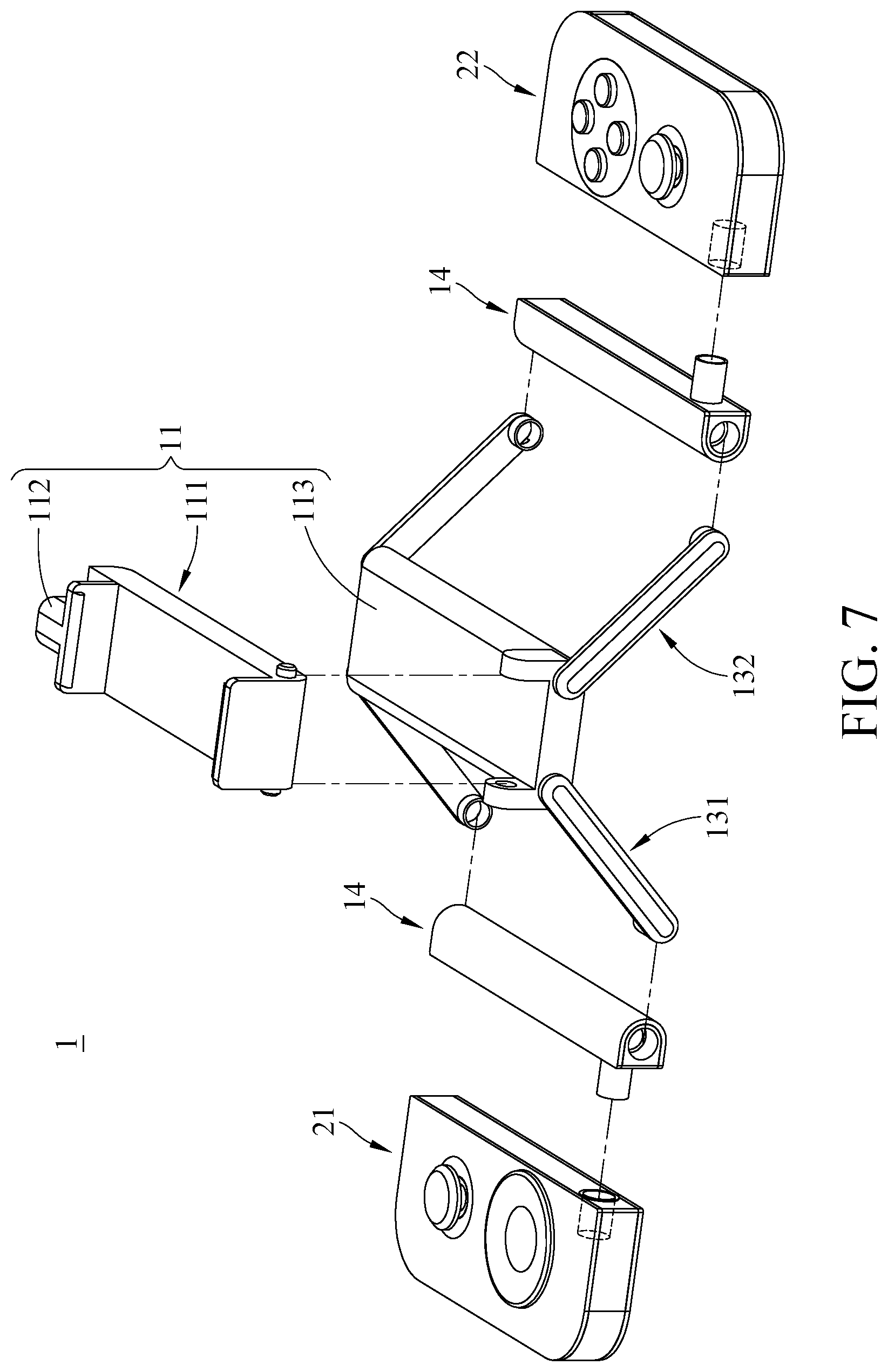 Patent US12326758 Figure 5 – Control assembly for portable electronic device