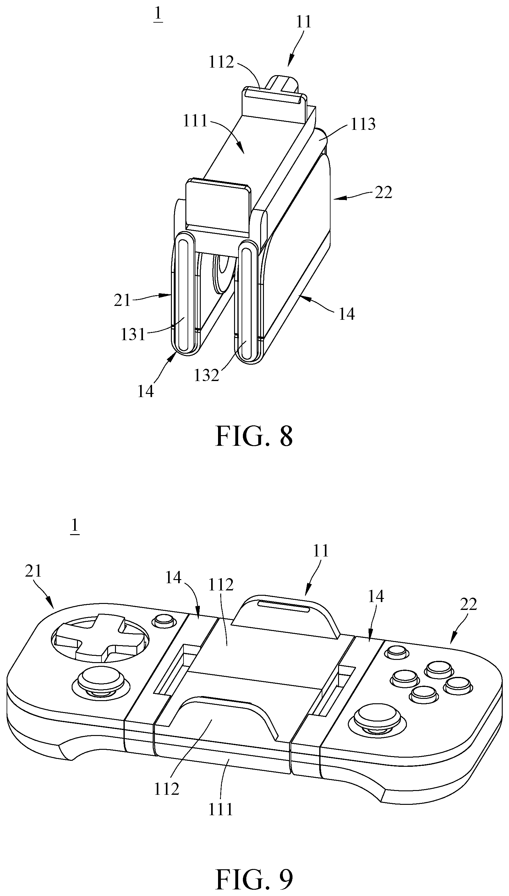 Patent US12326758 Figure 6 – Control assembly for portable electronic device