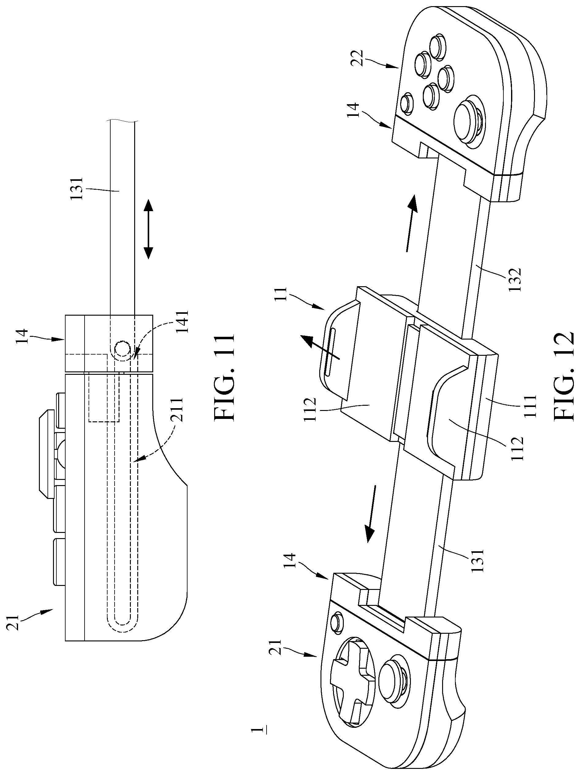Patent US12326758 Figure 8 – Control assembly for portable electronic device
