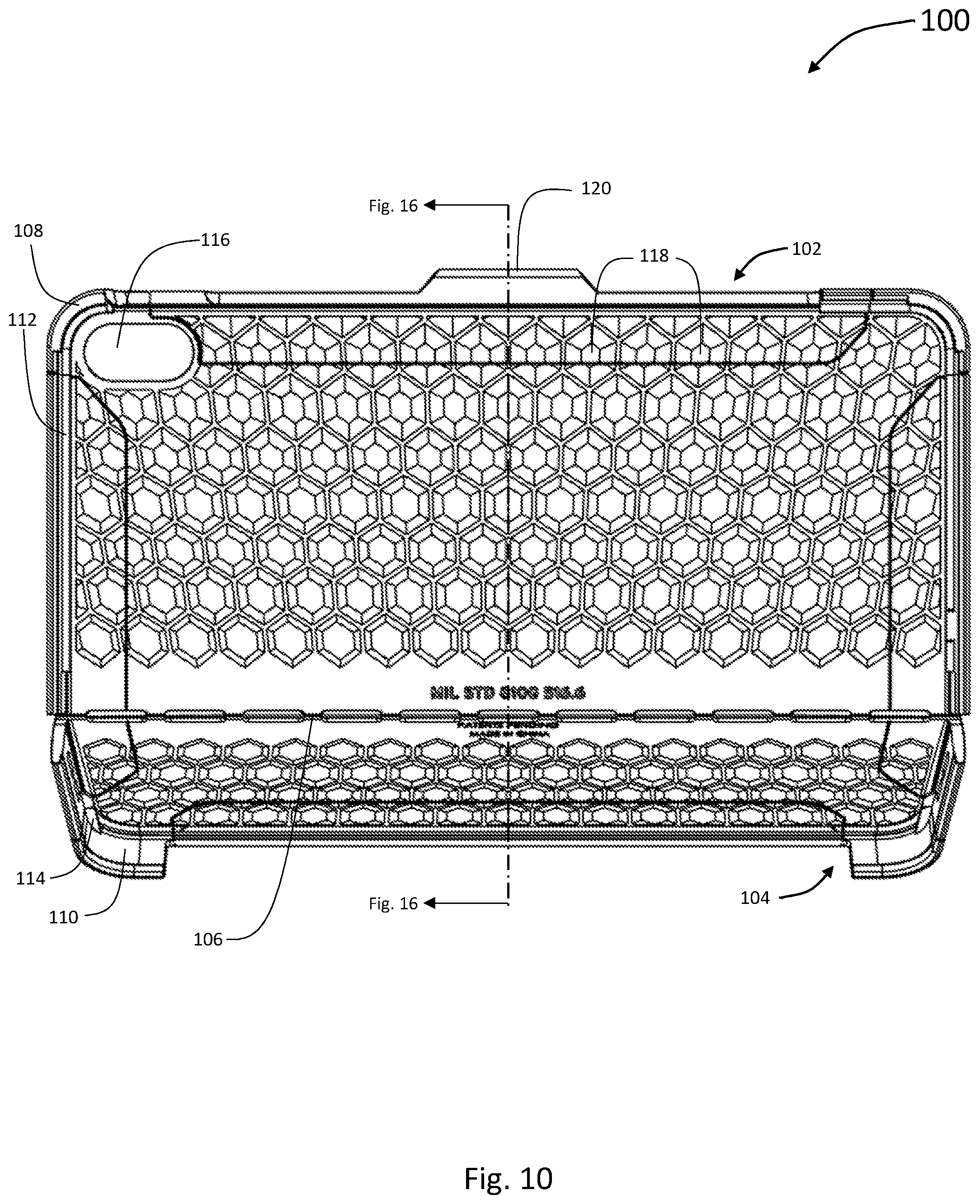 Patent US12326759 Figure 8 – Deployable case for electronic device and method of deploying a deployable case