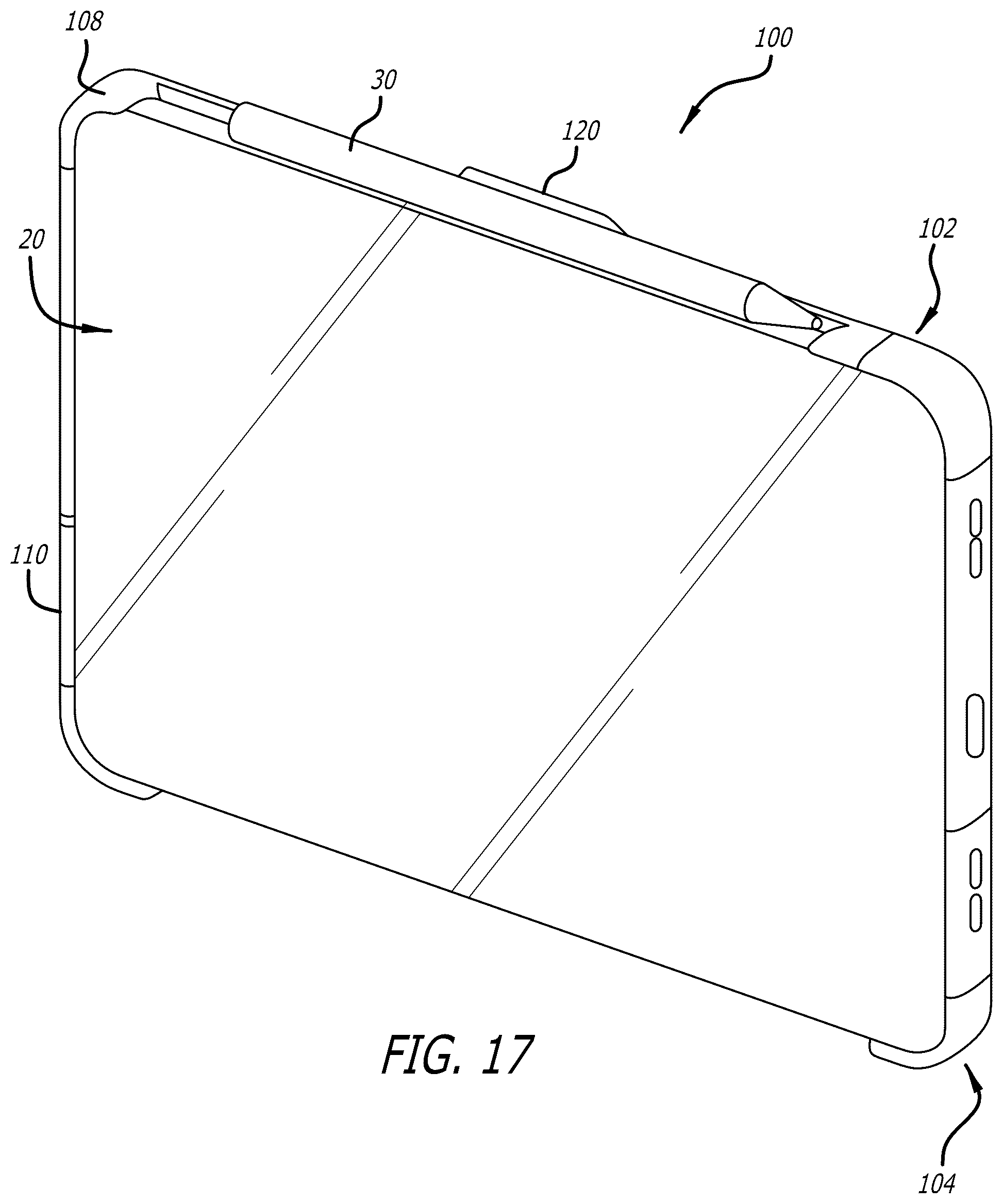 Patent US12326759 Figure 13 – Deployable case for electronic device and method of deploying a deployable case