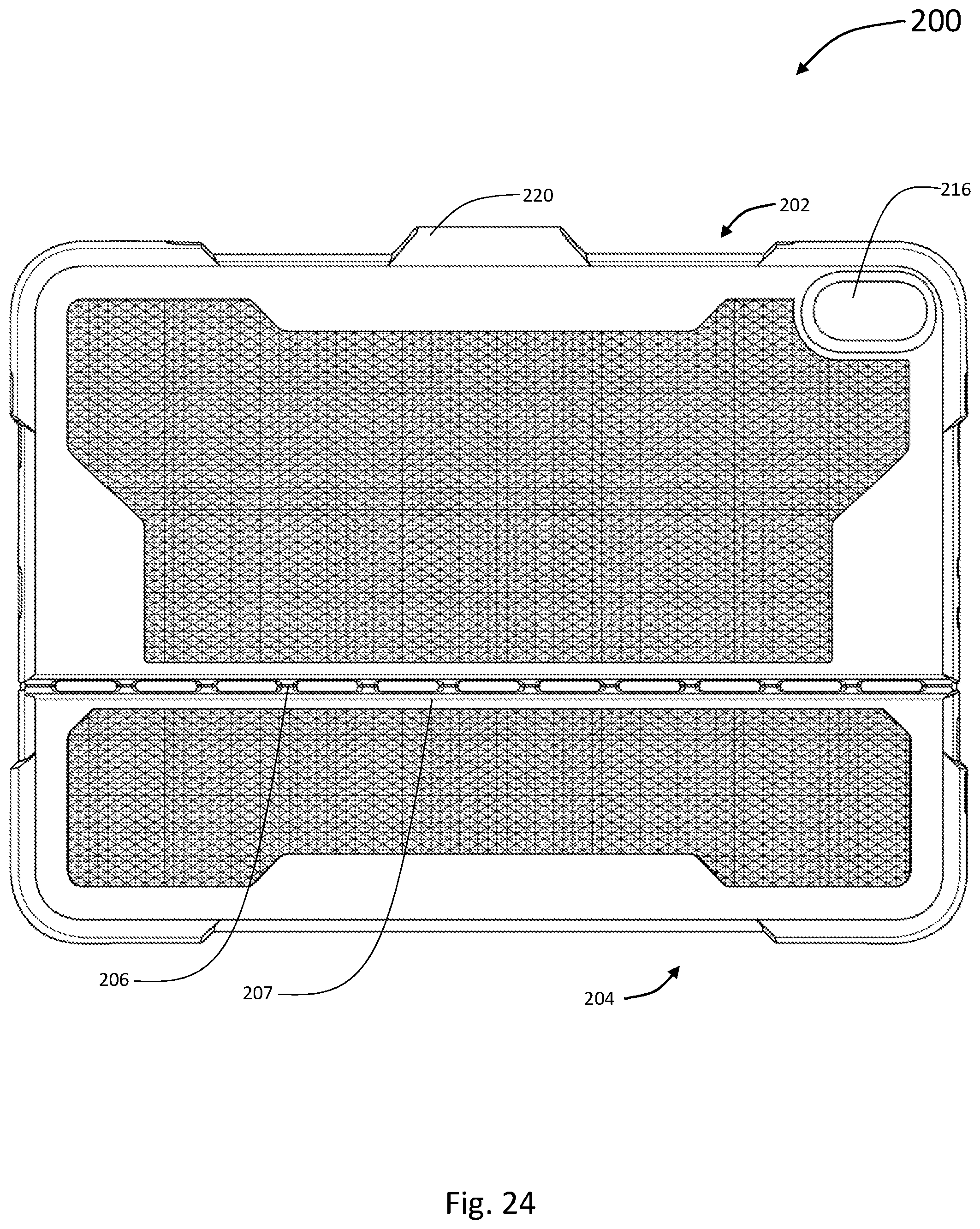 Patent US12326759 Figure 20 – Deployable case for electronic device and method of deploying a deployable case