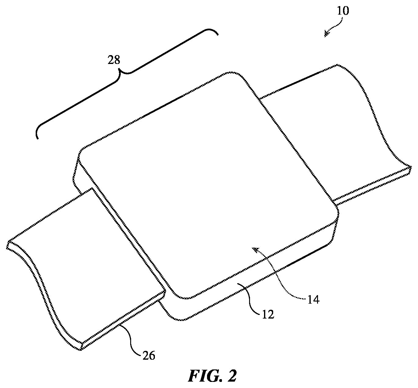 Patent US12326760 Figure 2 – Electronic devices with borderless displays