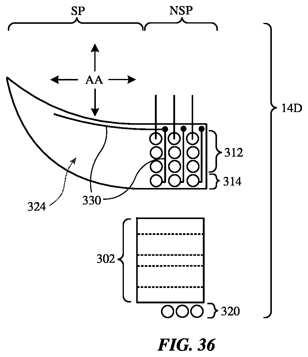 Patent US12326760 Figure 18 – Electronic devices with borderless displays