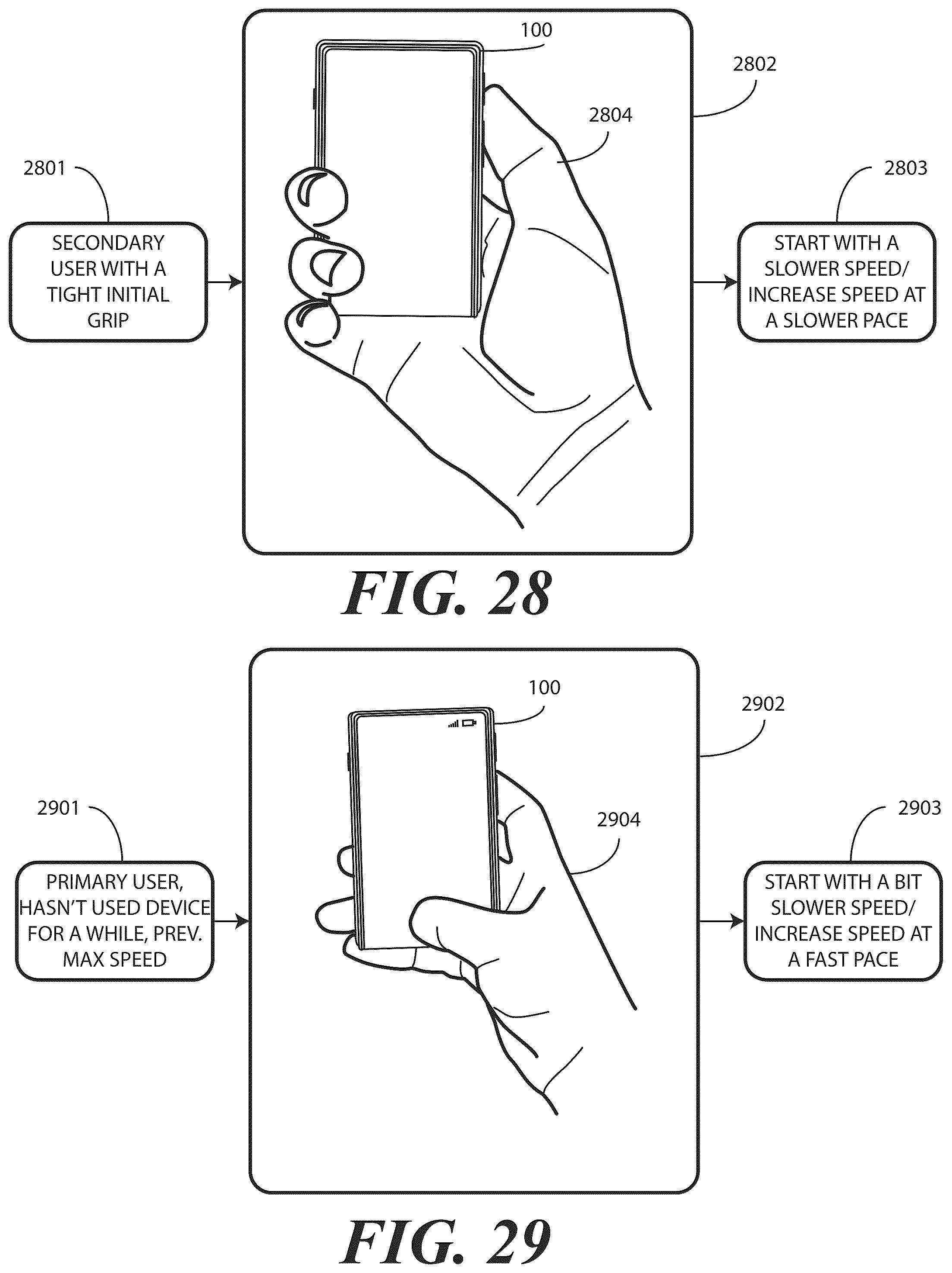 Patent US12326761 Figure 18 – Methods and systems for controlling a translating flexible display of an electronic device in accordance with a learning curve
