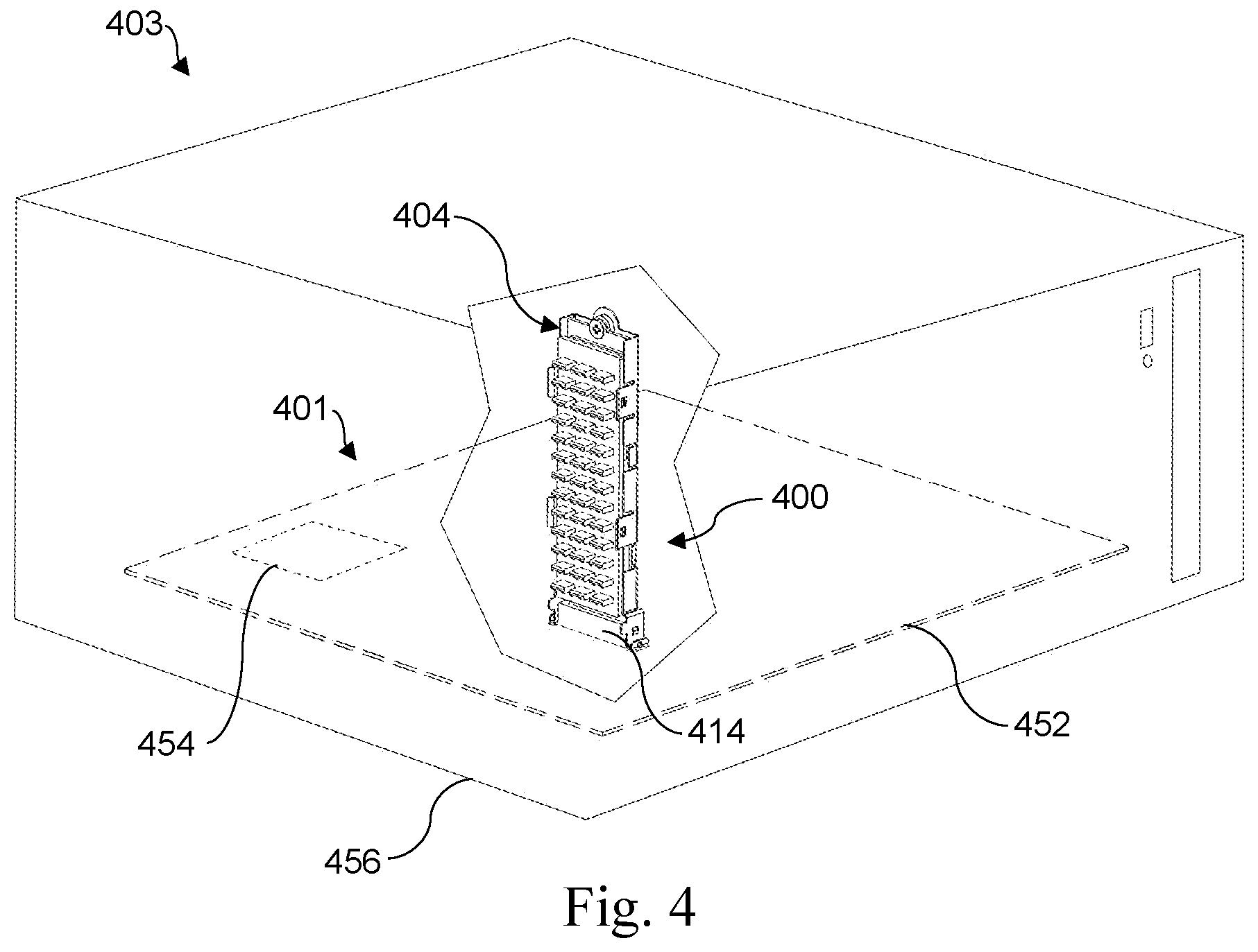 Patent US12326763 Figure 7 – Component caddies