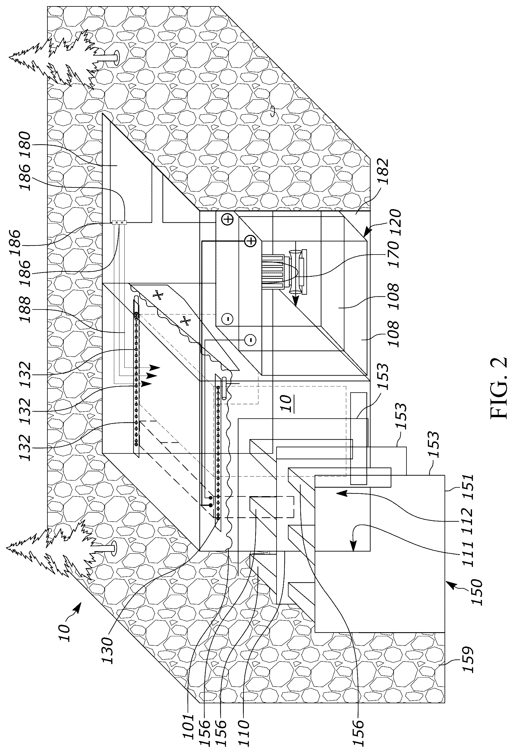 Patent US12326765 Figure 2 – Submersible networking enclosure