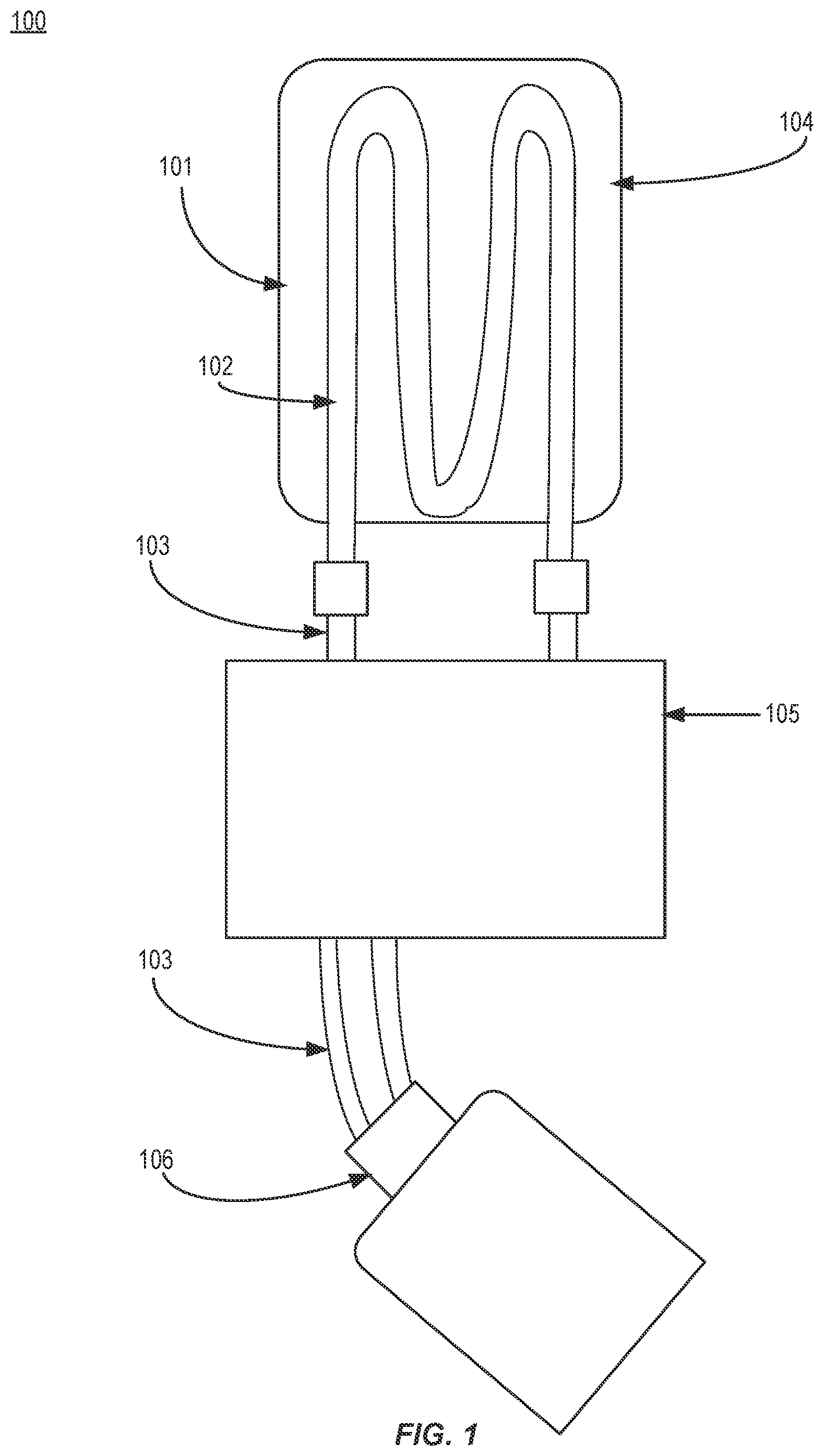Patent US12326766 Figure 1 – Portable cooling electronics case