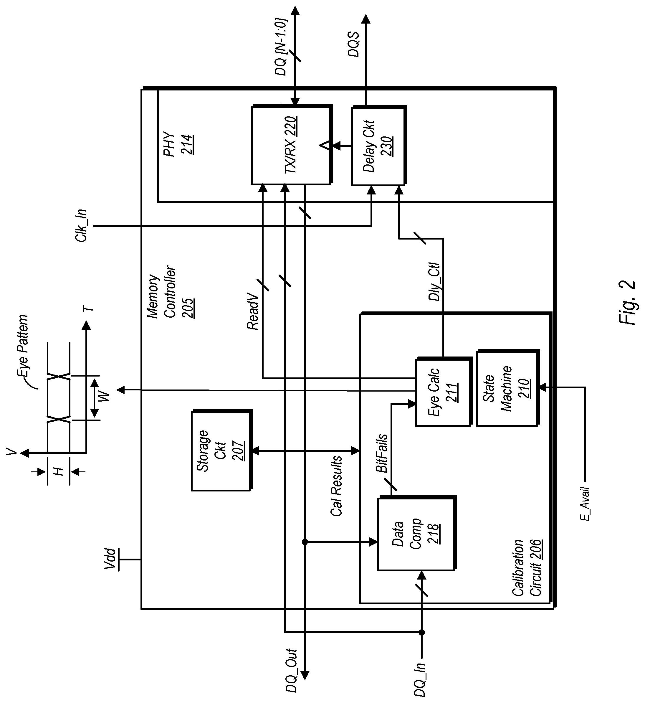 Patent US12326768 Figure 3 – Memory calibration in limited power scenario