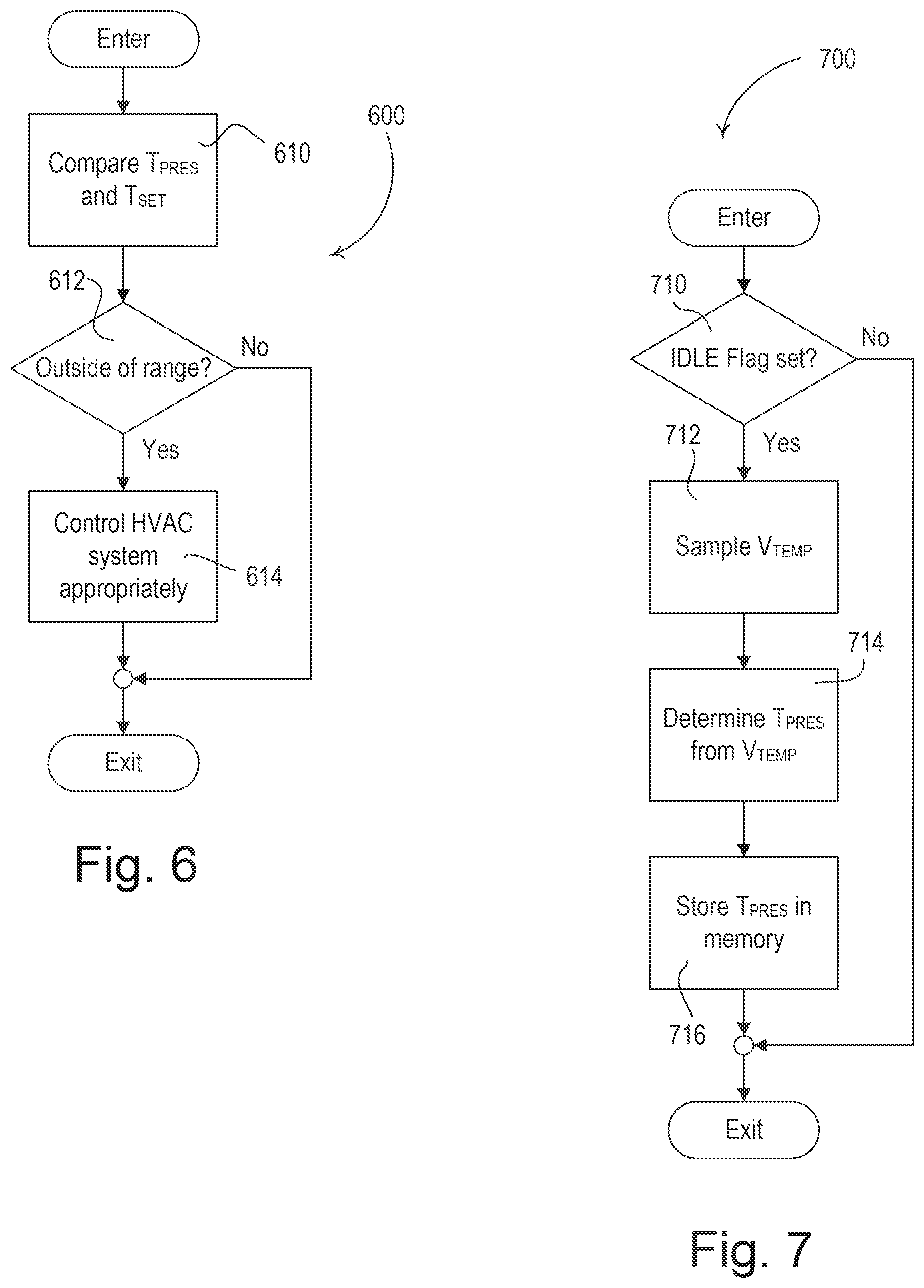 Patent US12326771 Figure 5 – Temperature control device with automatically adjustable backlighting