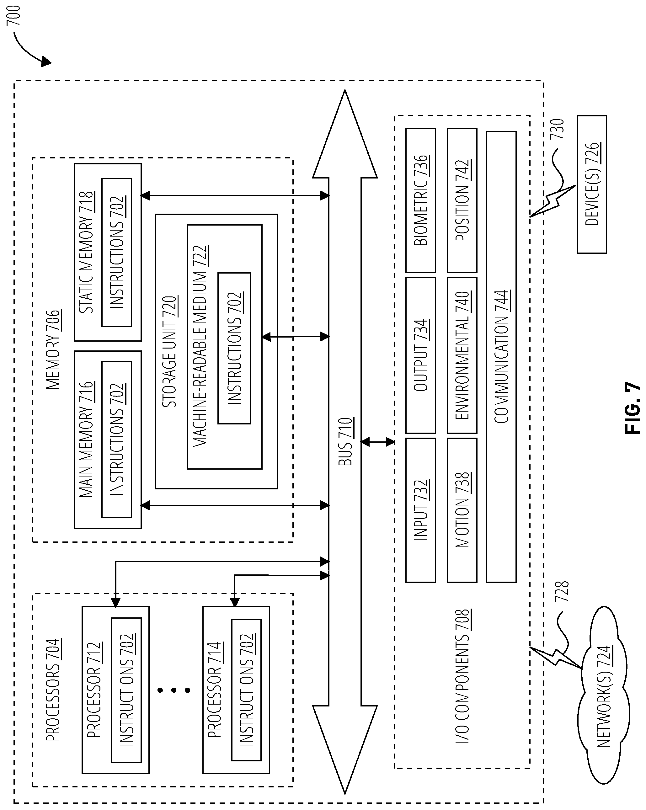 Patent US12326775 Figure 7 – Self-isolation of power-management integrated circuits of memory modules under fault conditions