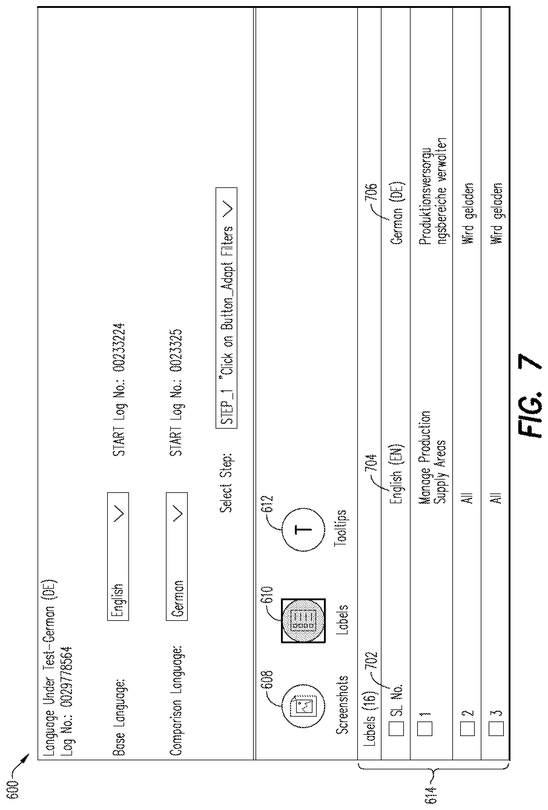 Patent US12326804 Figure 7 – Plug and play language acceptance testing