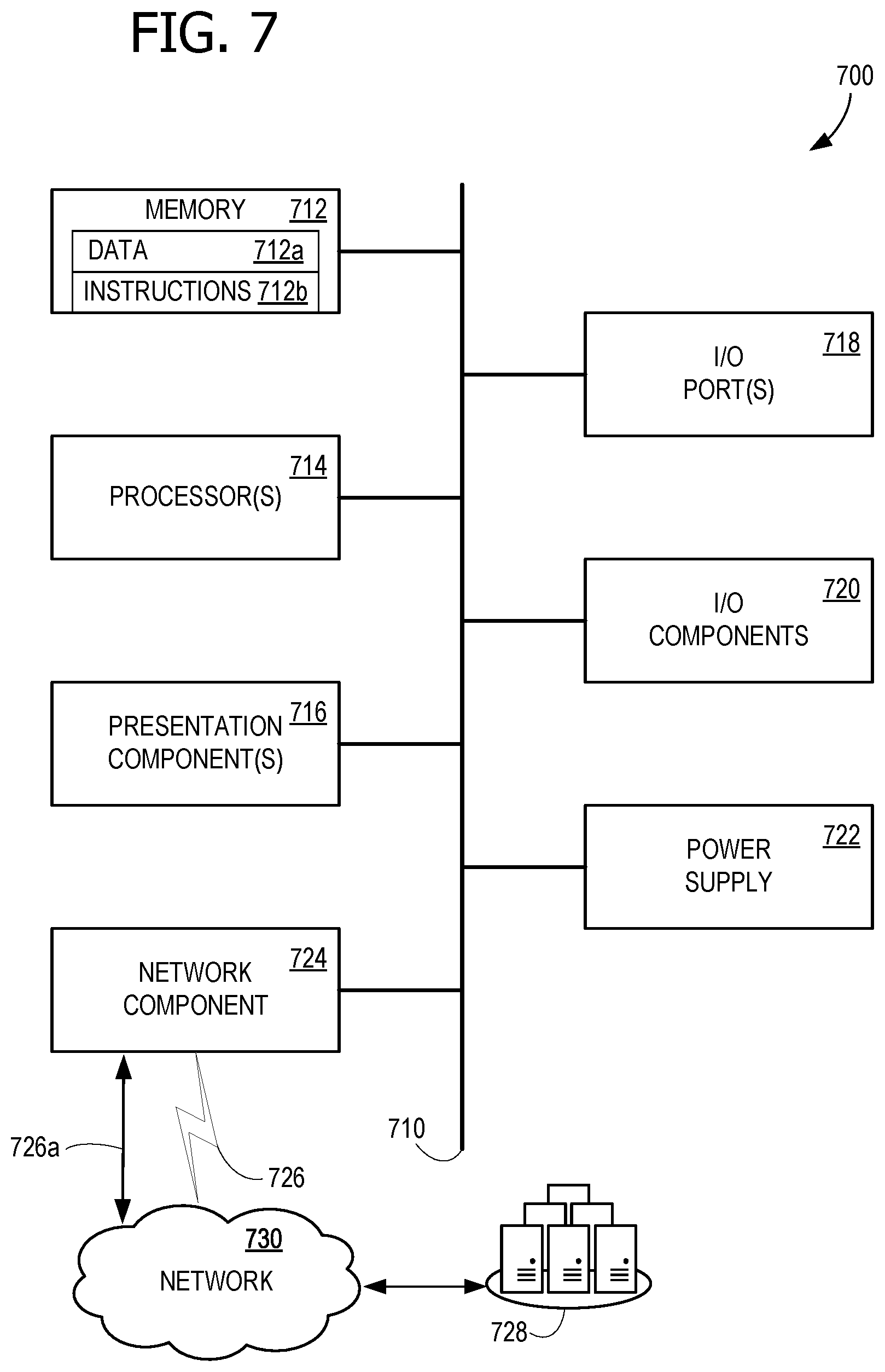 Patent US12326806 Figure 7 – Memory management for multiple process instances