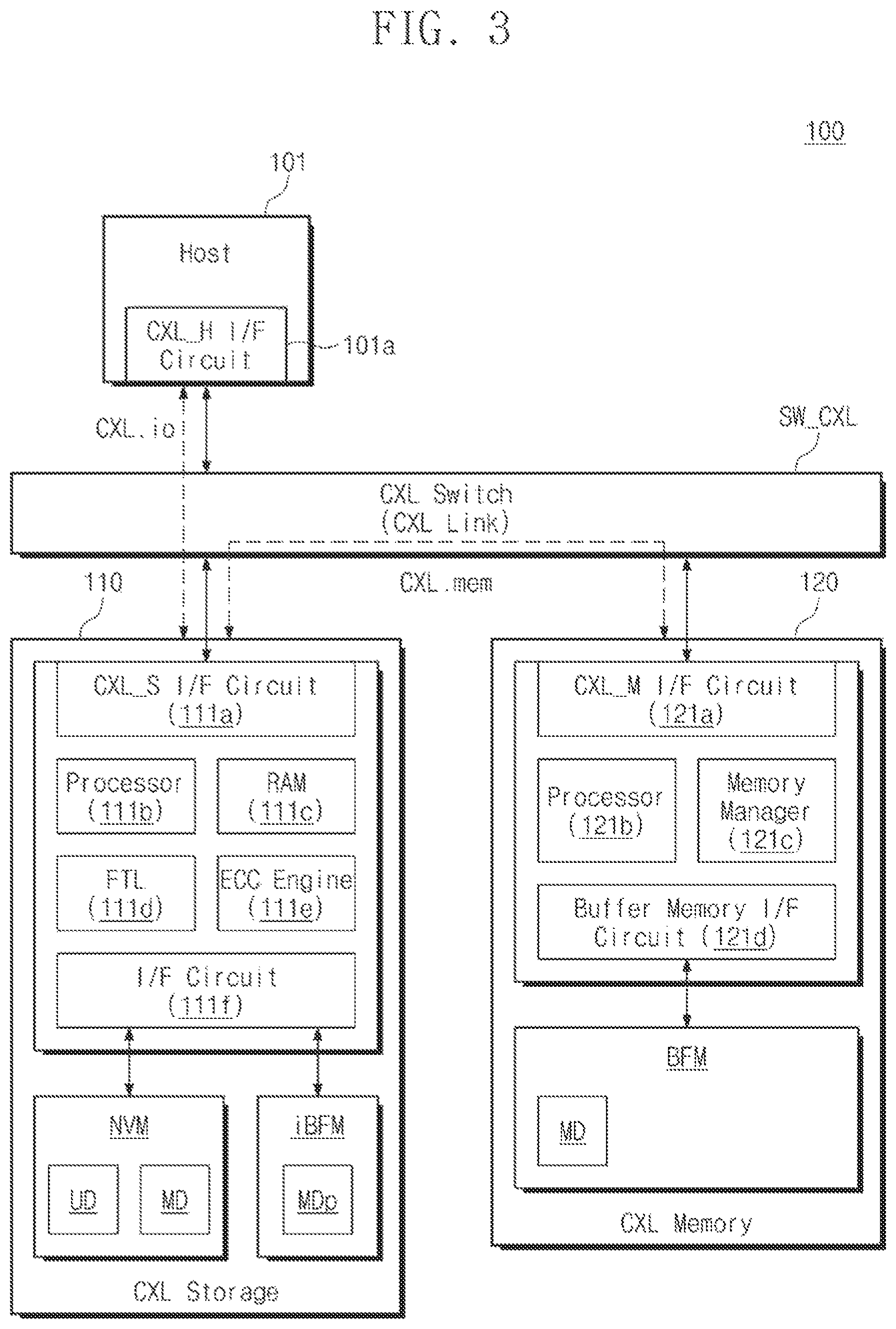Patent US12326817 Figure 3 – Storage device for managing map data, computing device including storage device for managing map data and memory device, and operating method of computing device