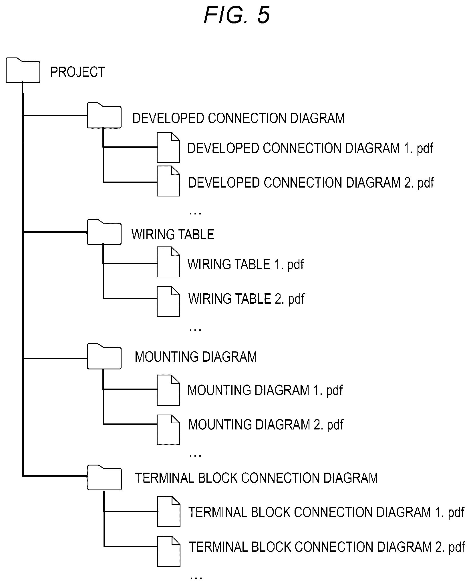 Patent US12326835 Figure 7 – File management system and work support system
