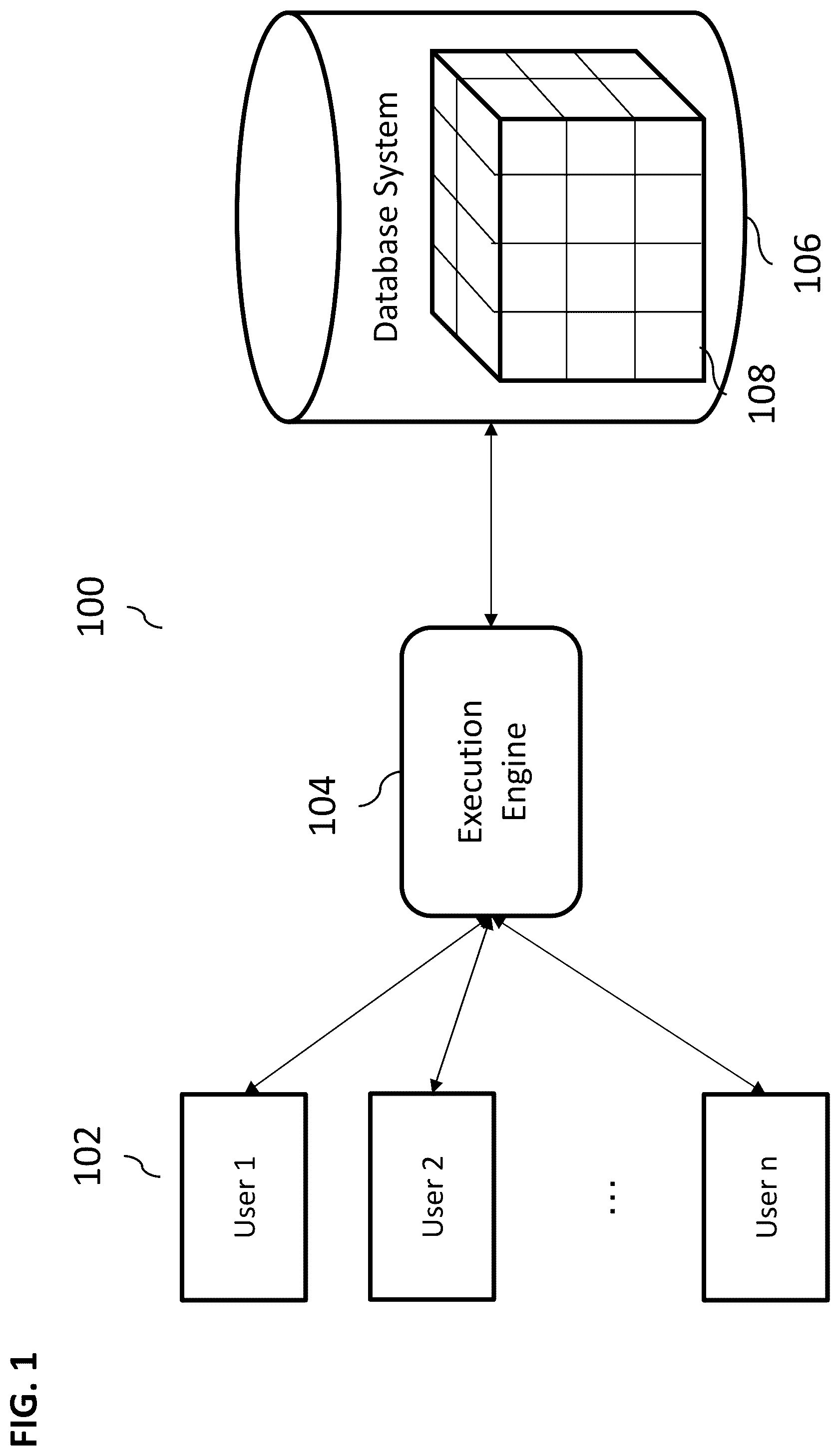 Patent US12326845 — Pageable hash index for document store — Figure 1