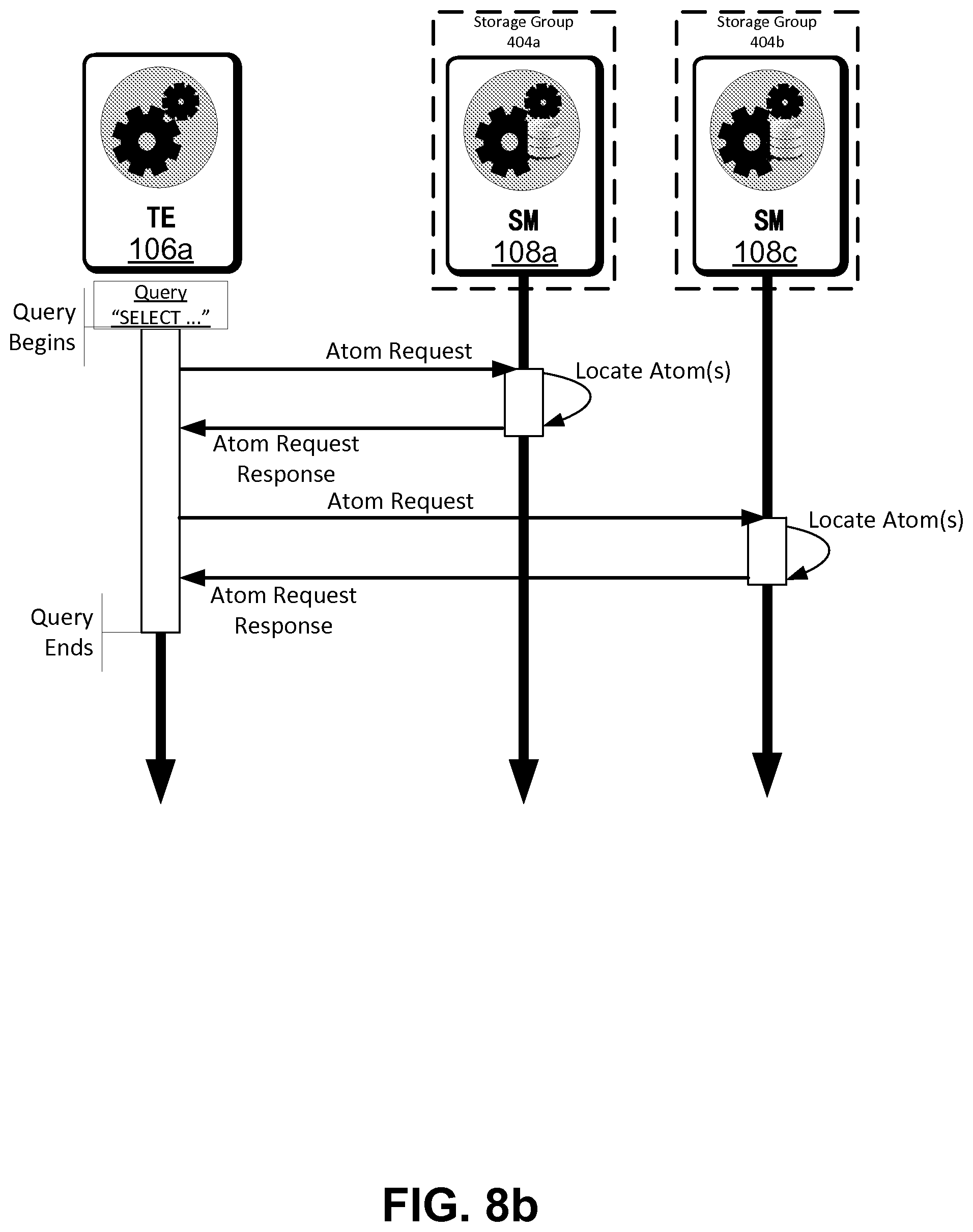 Patent US12326846 Figure 13 – Table partitioning within distributed database systems