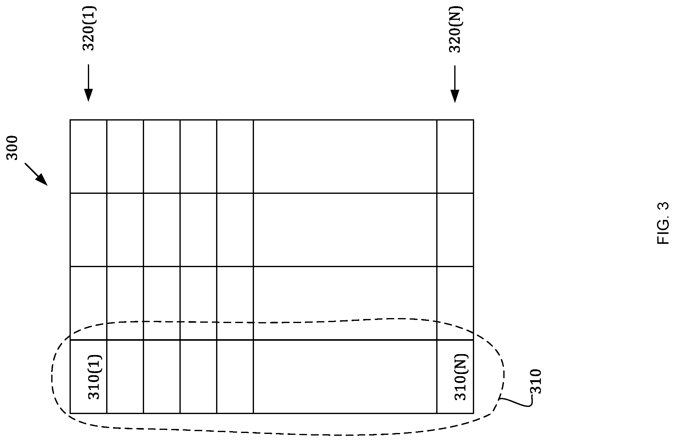Patent US12326847 Figure 3 – Compression of cells of a tabular database