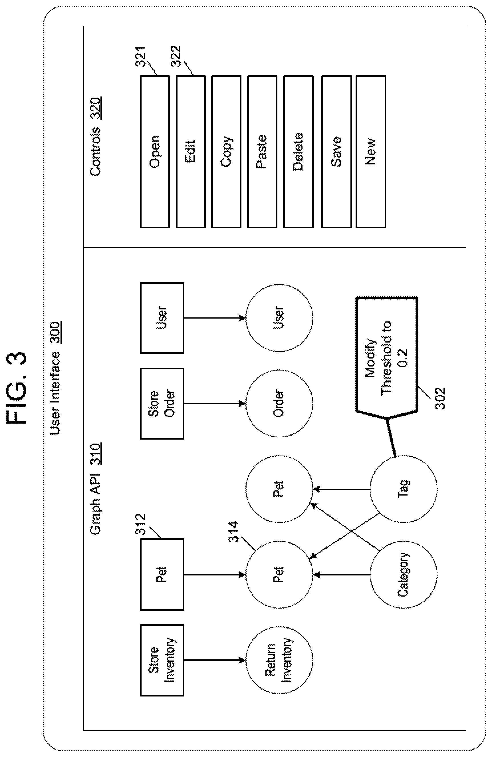 Patent US12326863 Figure 5 – Converting an API into a graph API