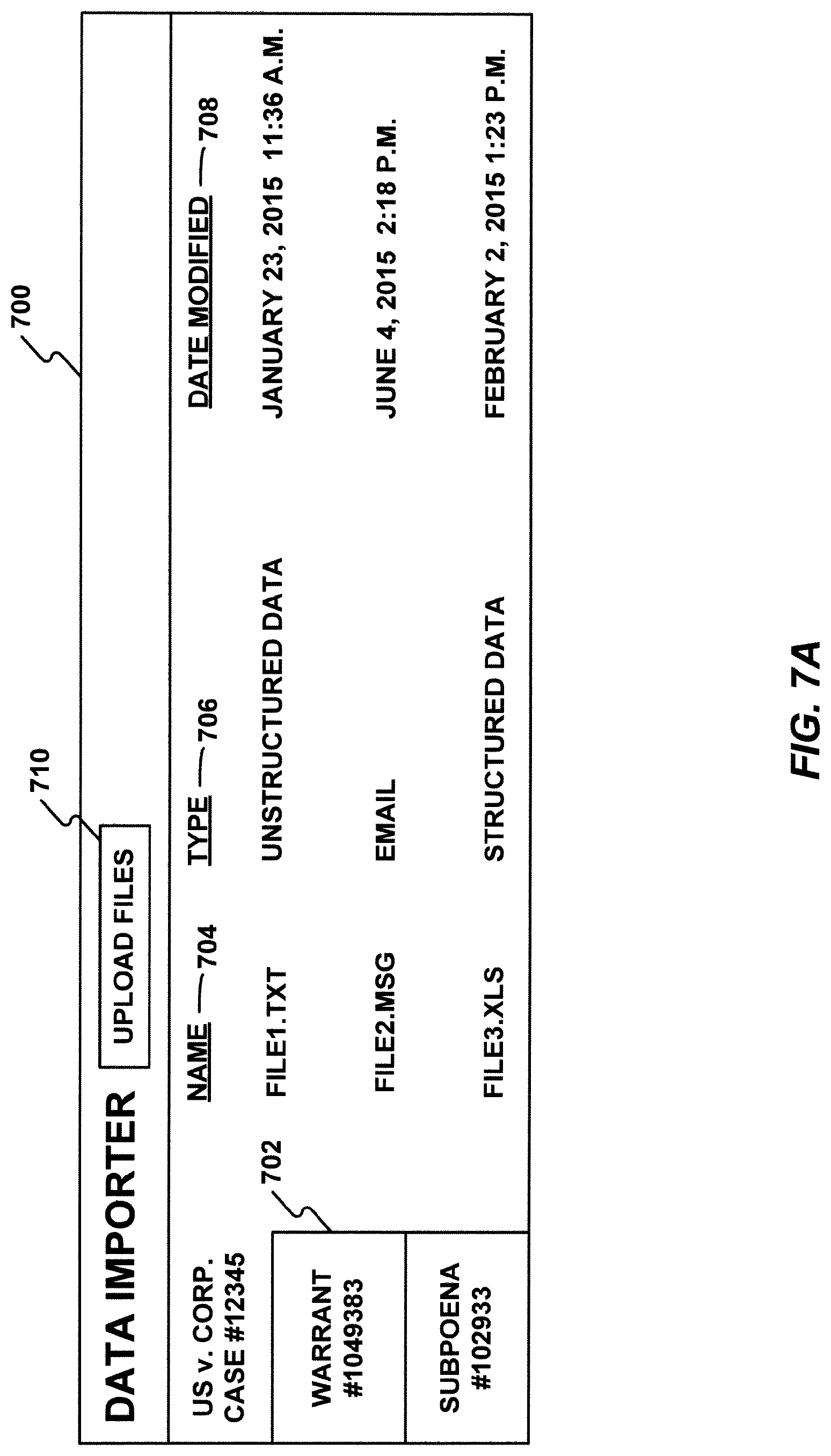 Patent US12326872 Figure 11 – Systems and methods for importing data from electronic data files