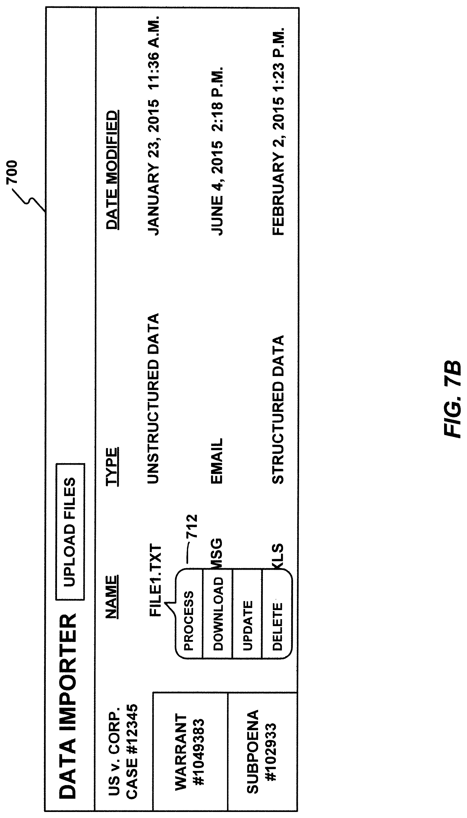 Patent US12326872 Figure 12 – Systems and methods for importing data from electronic data files