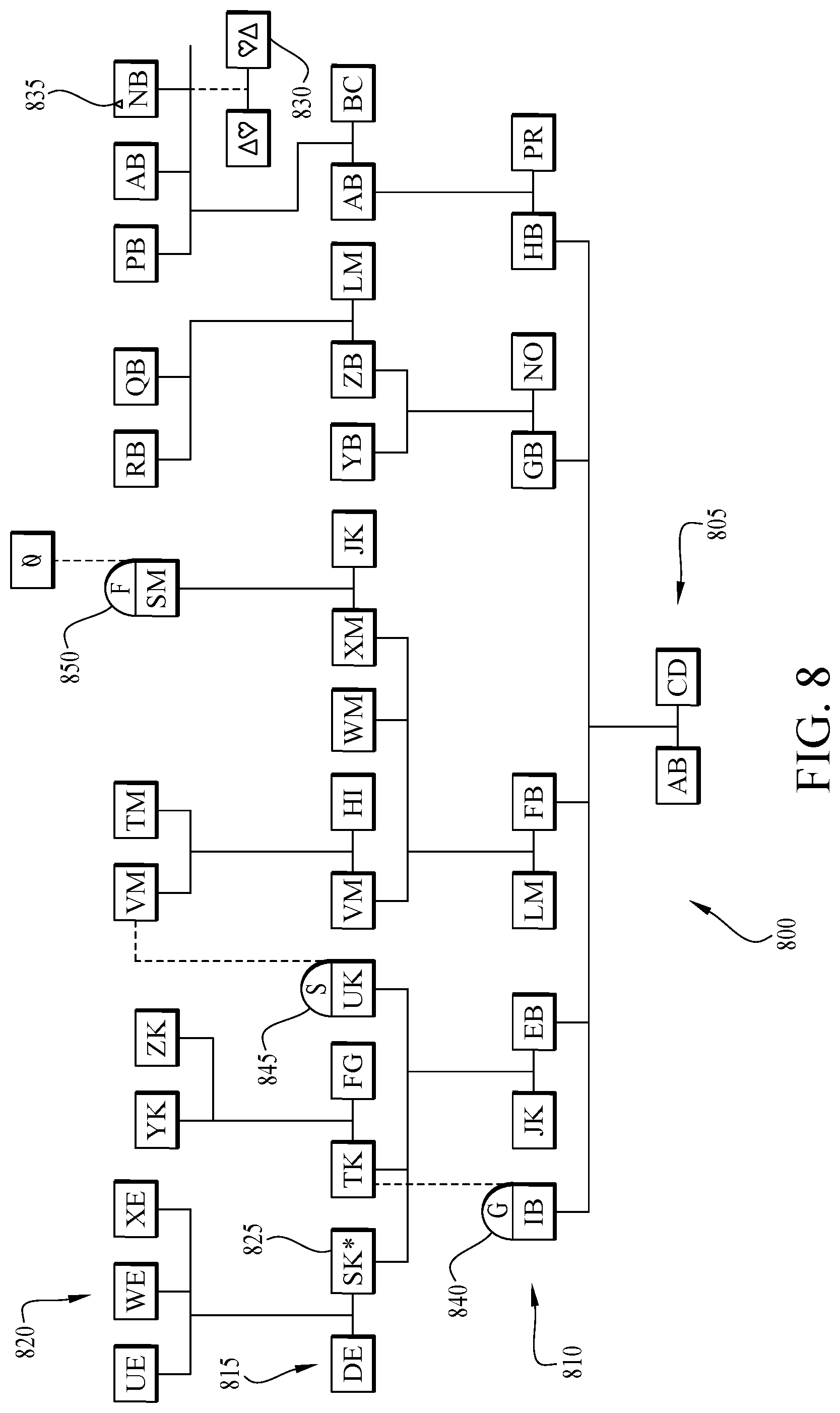 Patent US12326878 Figure 9 – Trait-based related persons systems and methods