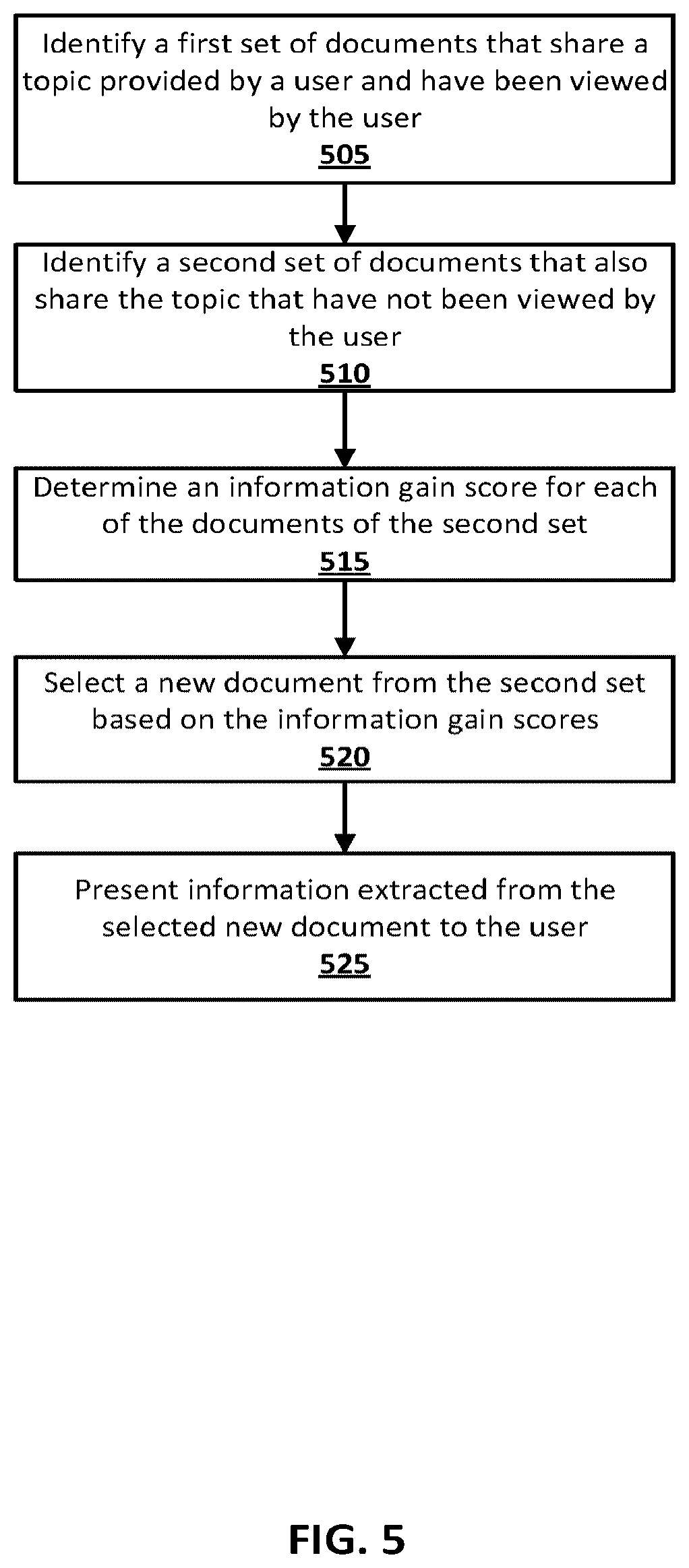 Patent US12326889 Figure 5 – Contextual estimation of link information gain